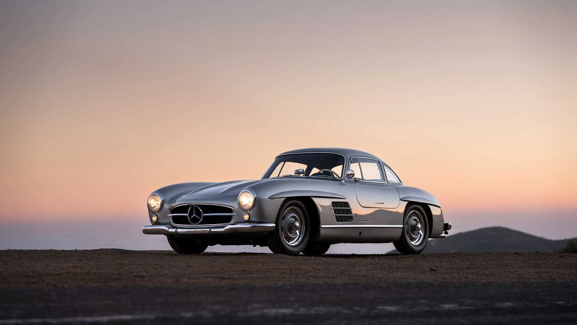 mercedes 300sl gullwing asta