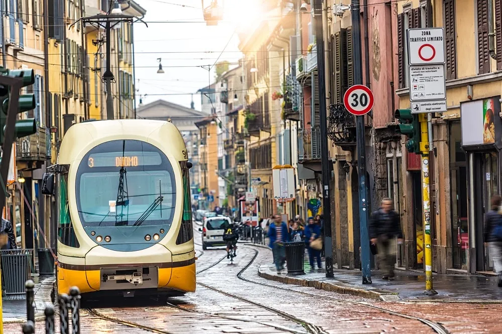 milano a 30 tram