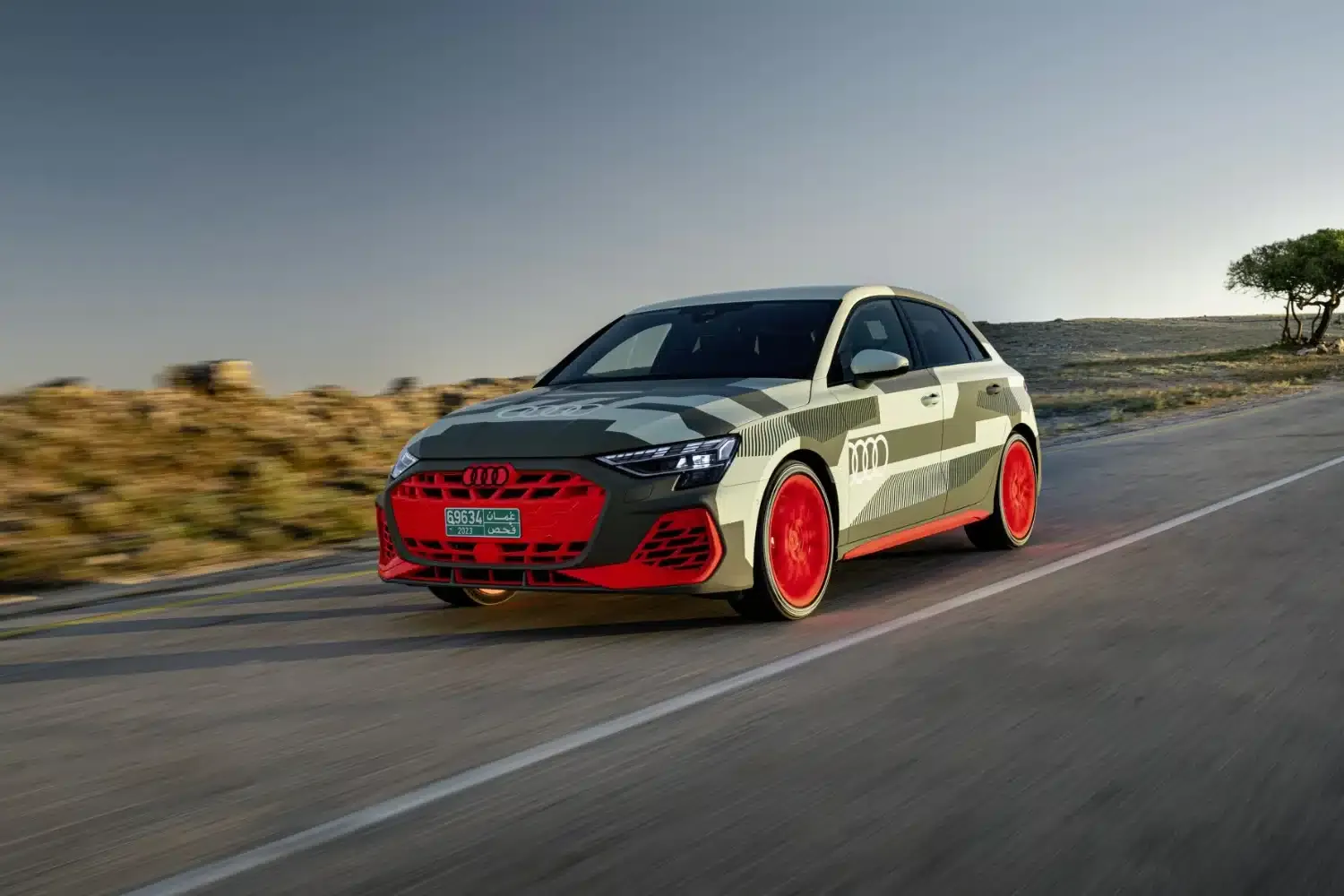 nuova audi s3 camouflage