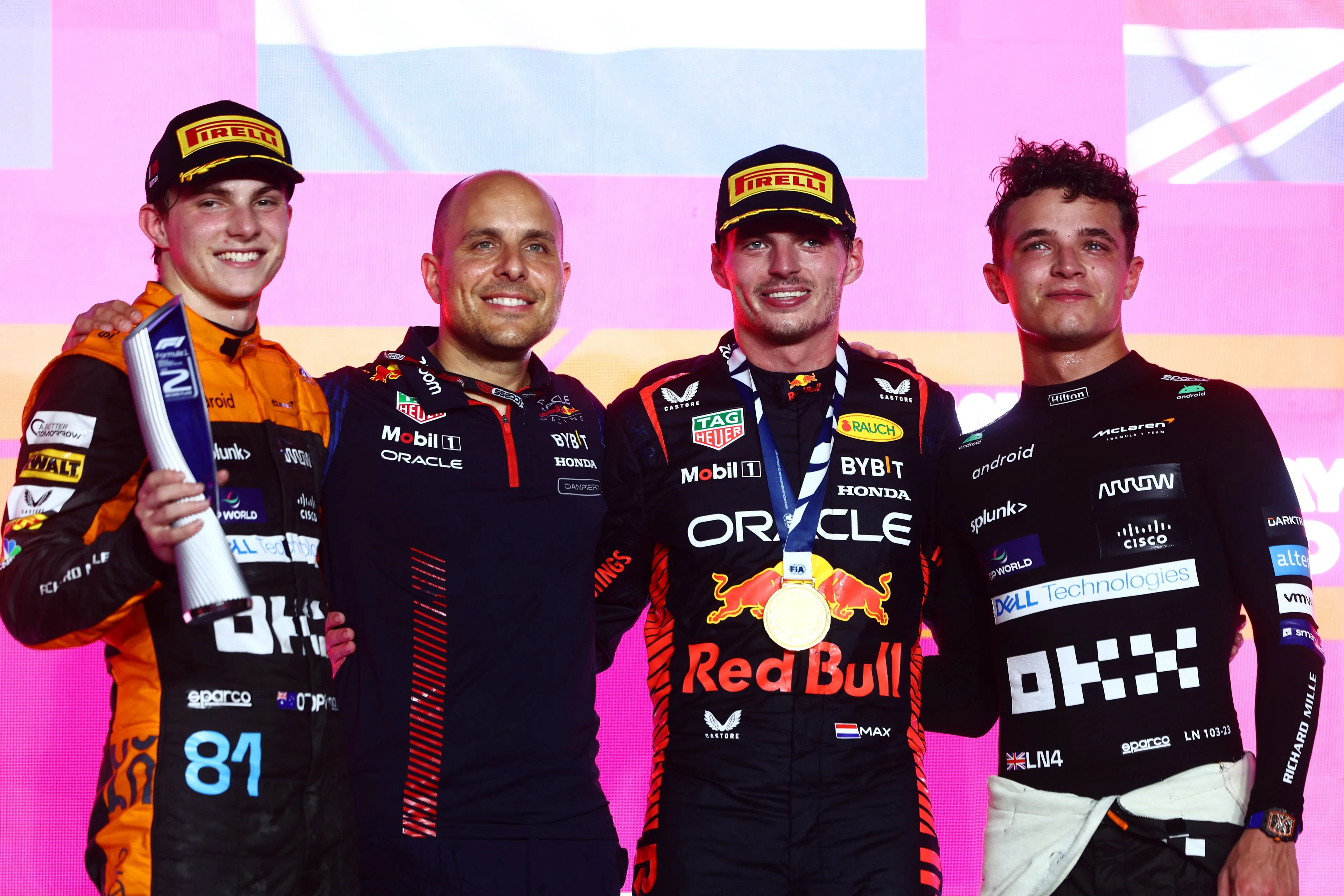 podium gp qatar 2023