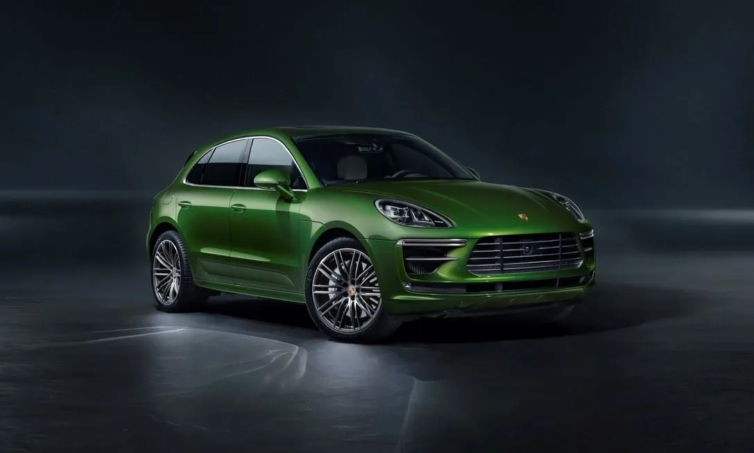 porsche macan turbo anteriore