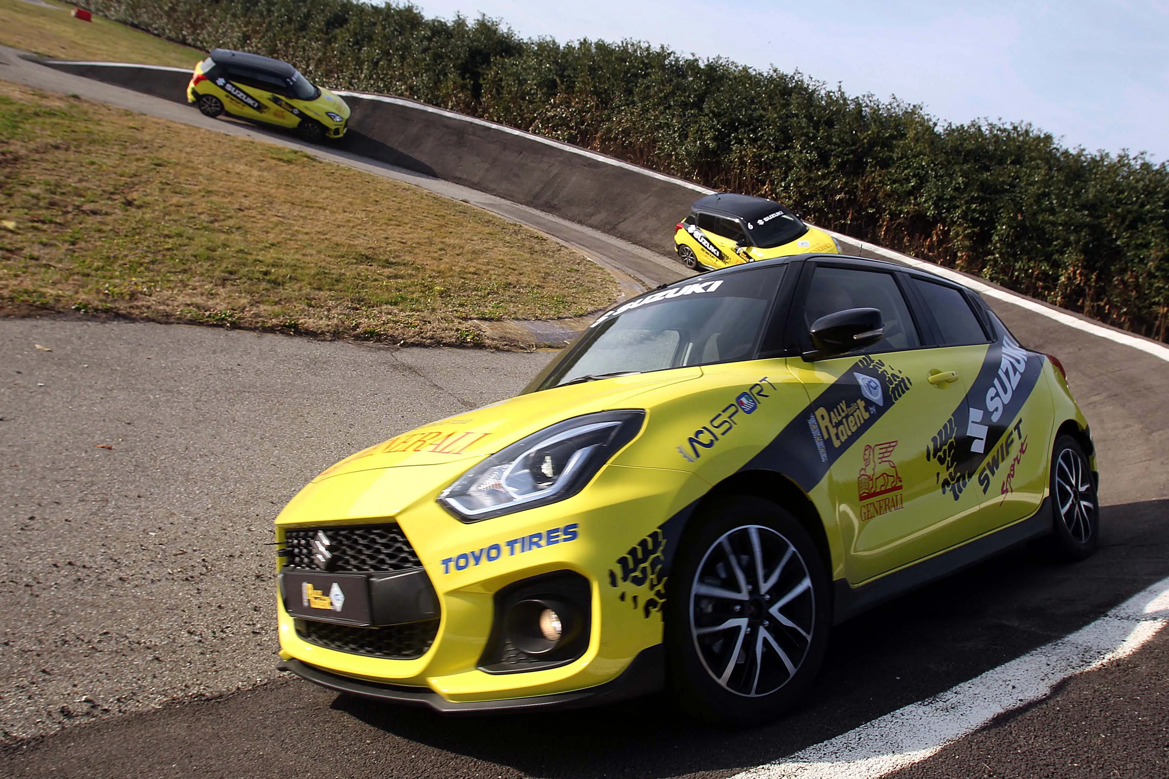 rally italia talent suzuki swift sport