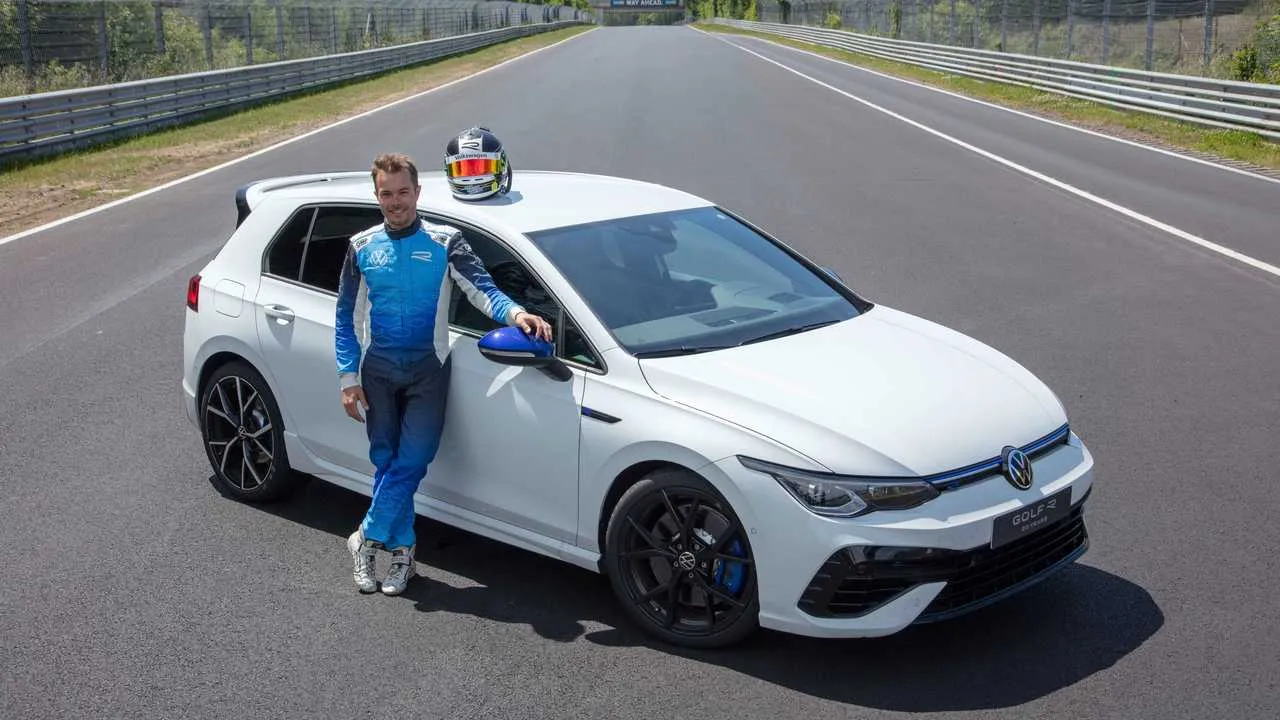 recordo nurburgring golf r 20 years