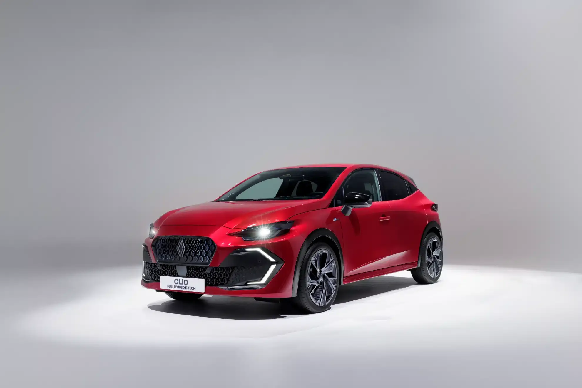 renault clio full hybrid e tech esprit alpine absolute red 1