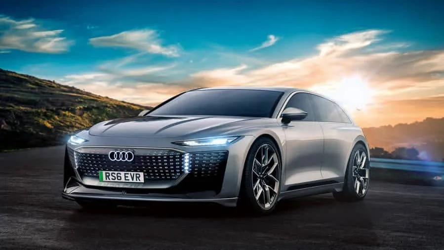 render audi a6 e tron