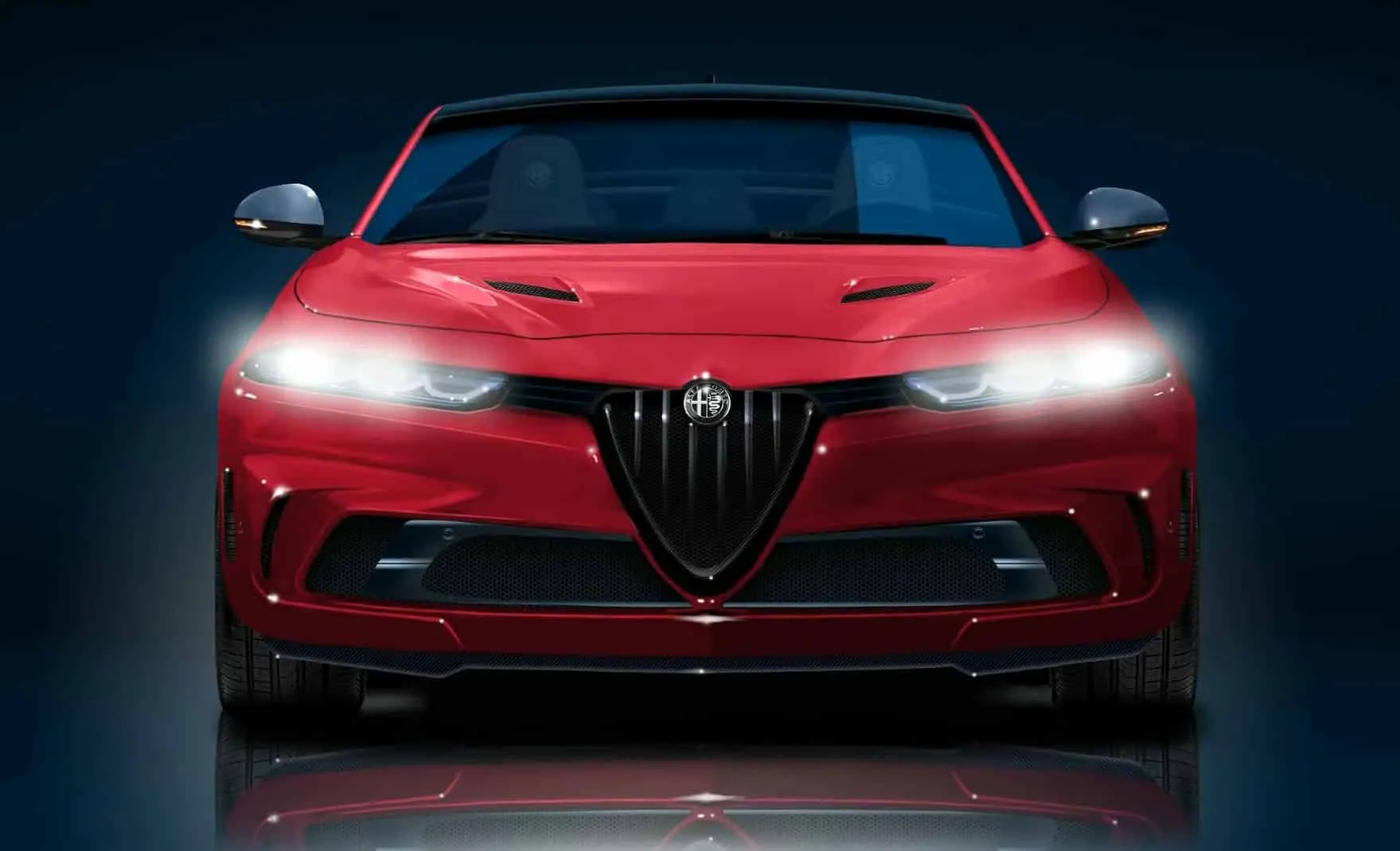 render giulietta alfa romeo