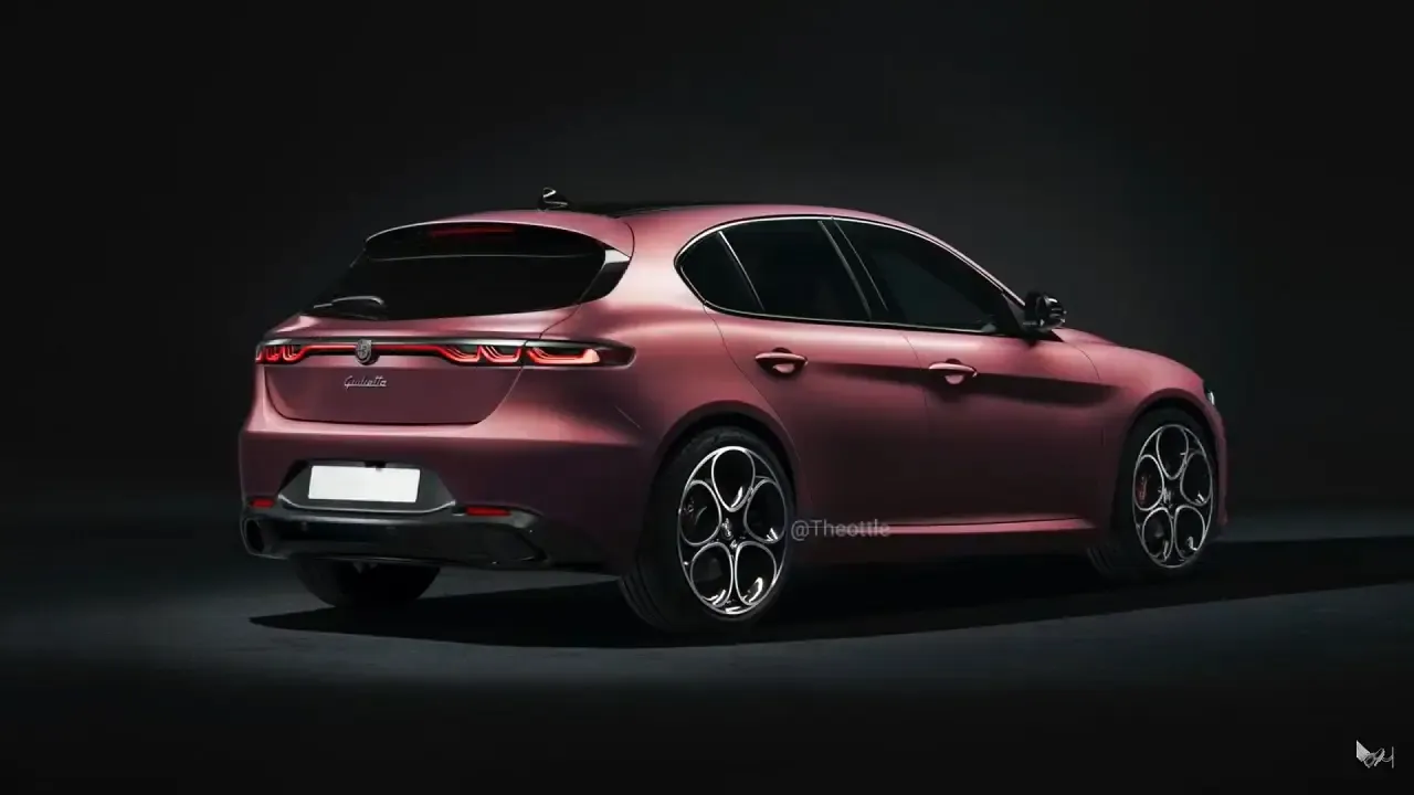 render nuova alfa romoe giulietta