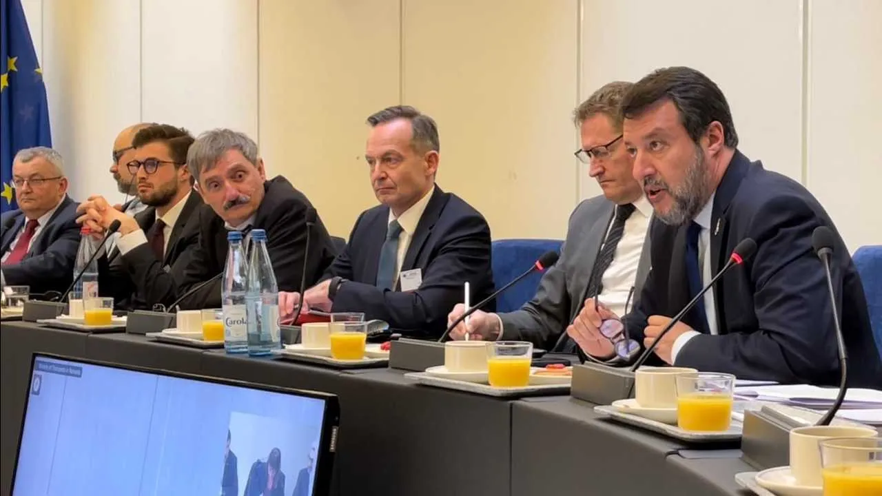 salvini a strasburgo euro7