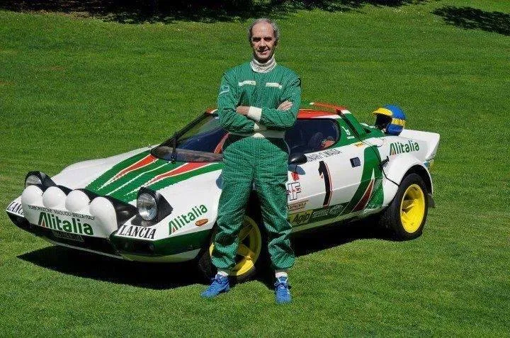 sandro munari davanti lancia stratos