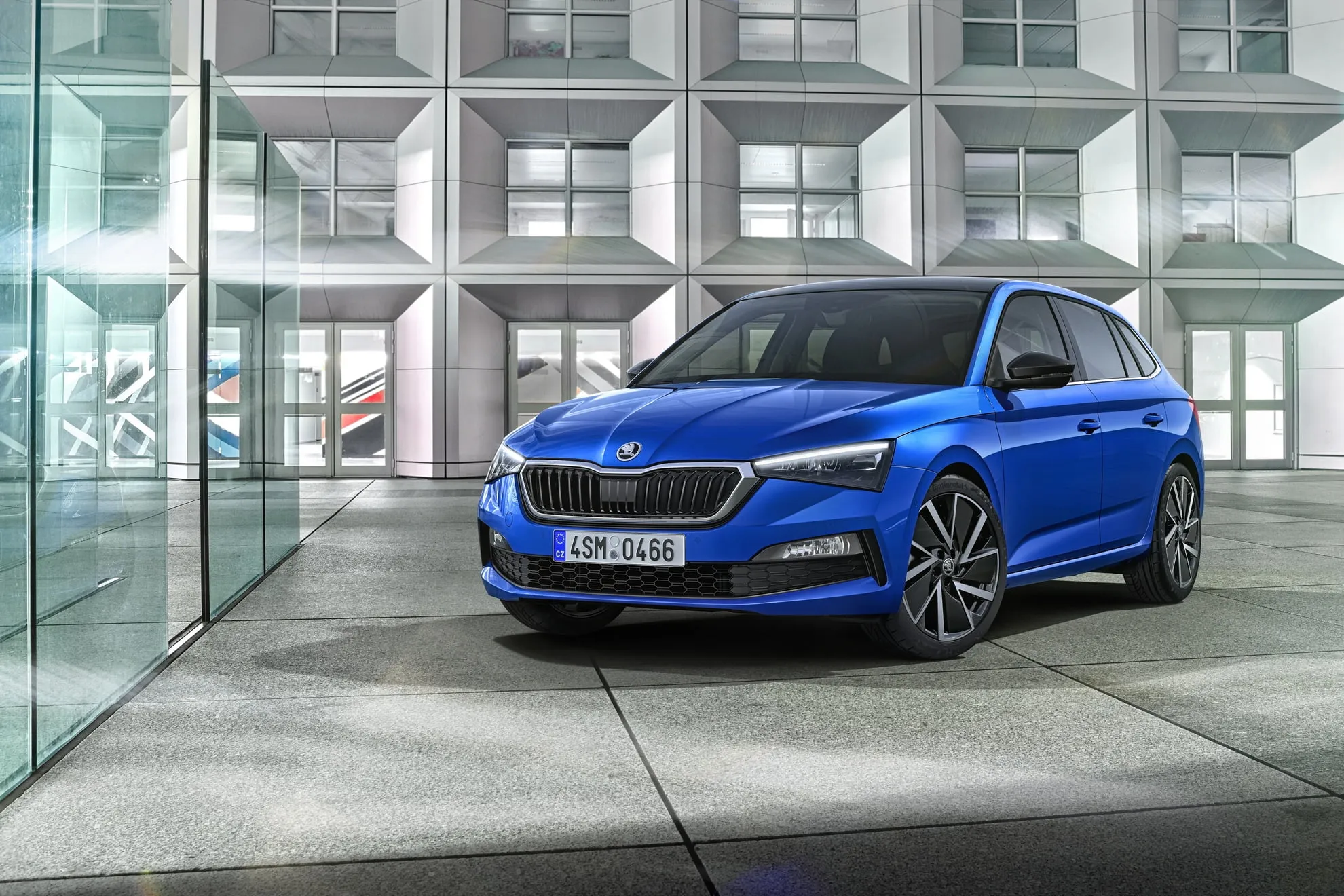 skoda scala blu