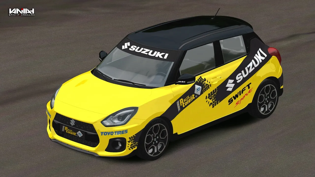 swift sport rally italia talent 2