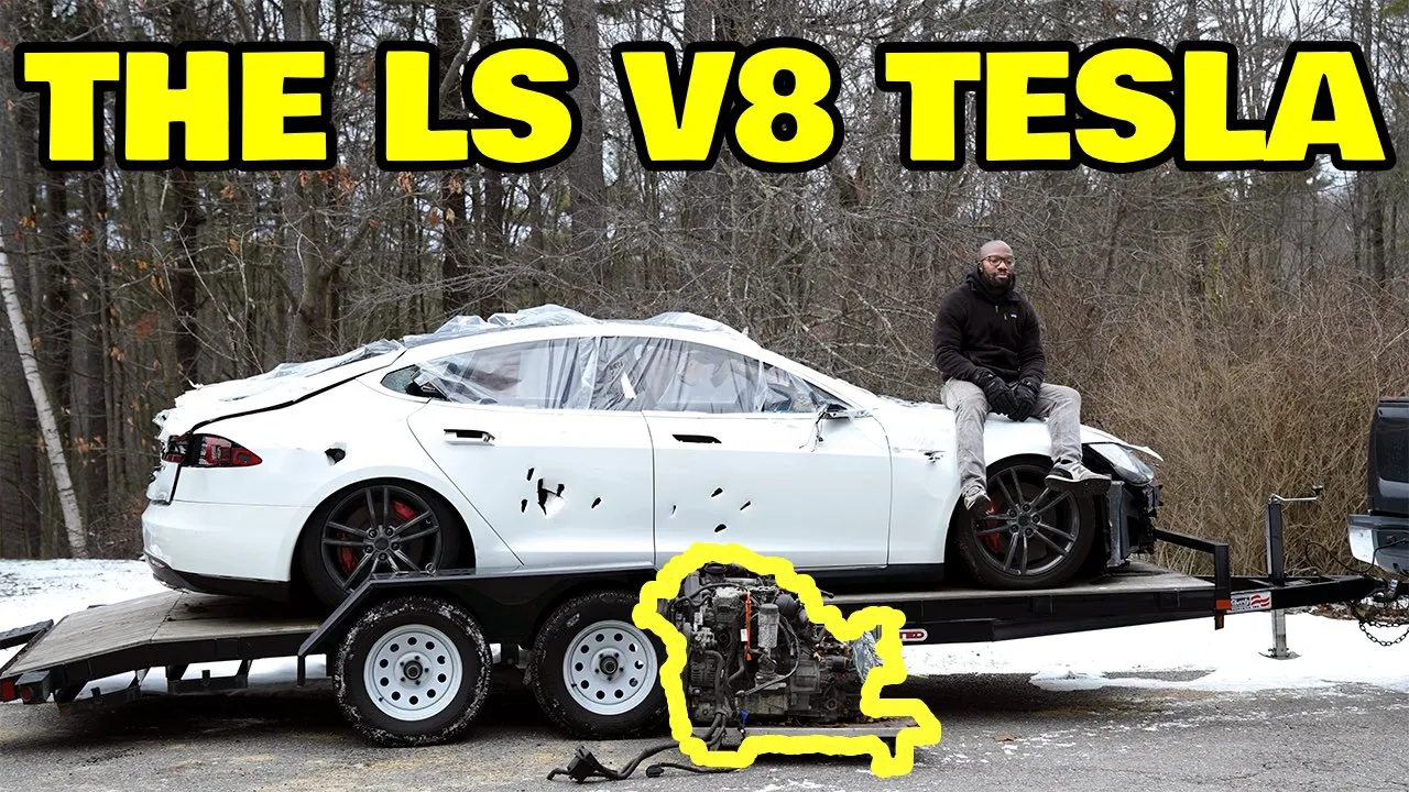 tesla model s v8