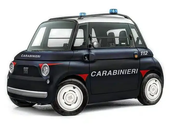 Ecco la FIAT Topolino dei Carabinieri