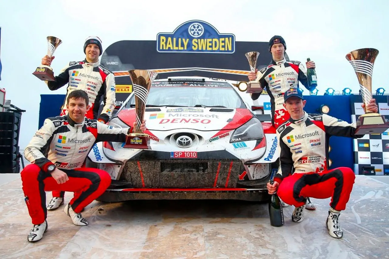 toyota rally di svezia 2020