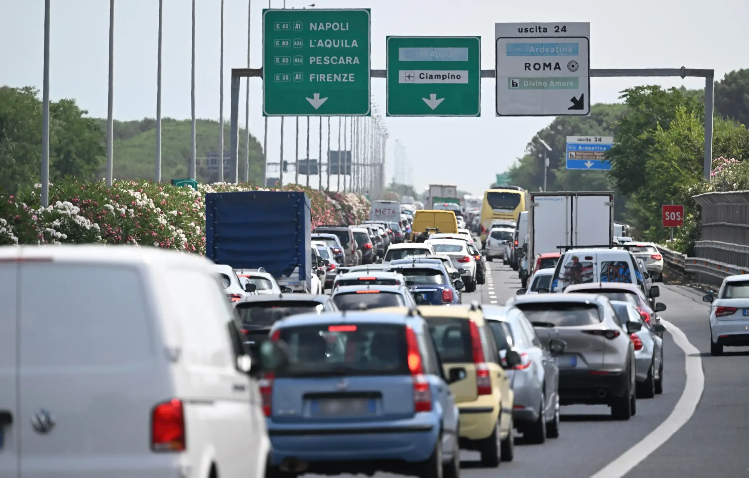 traffico esodo capodanno 2024