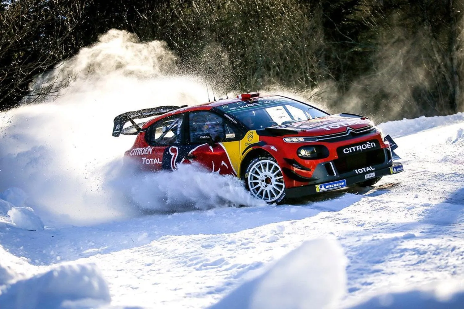 wrc 2019 ogier citroen test montecarlo