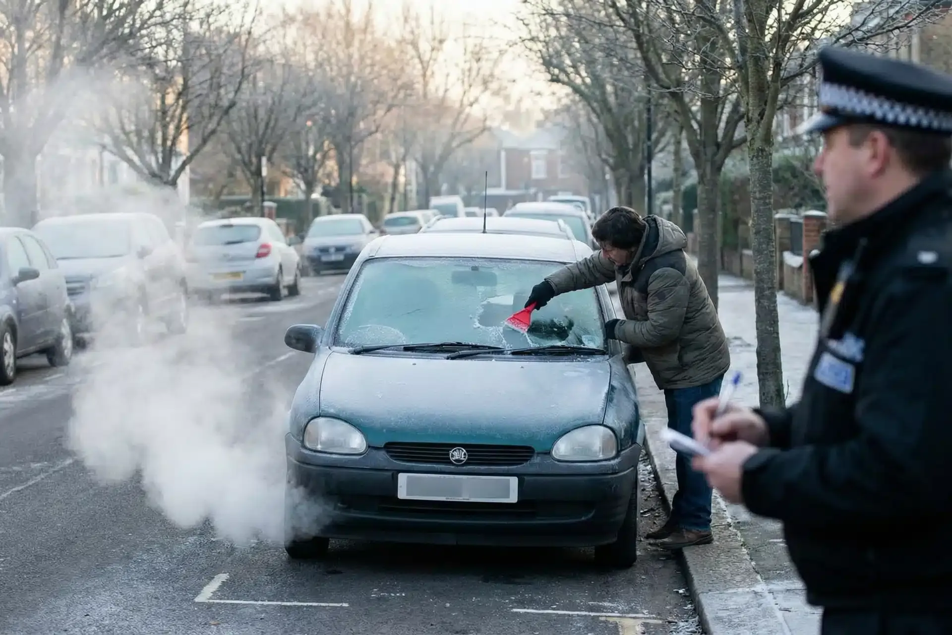 riscaldamento auto dannoso