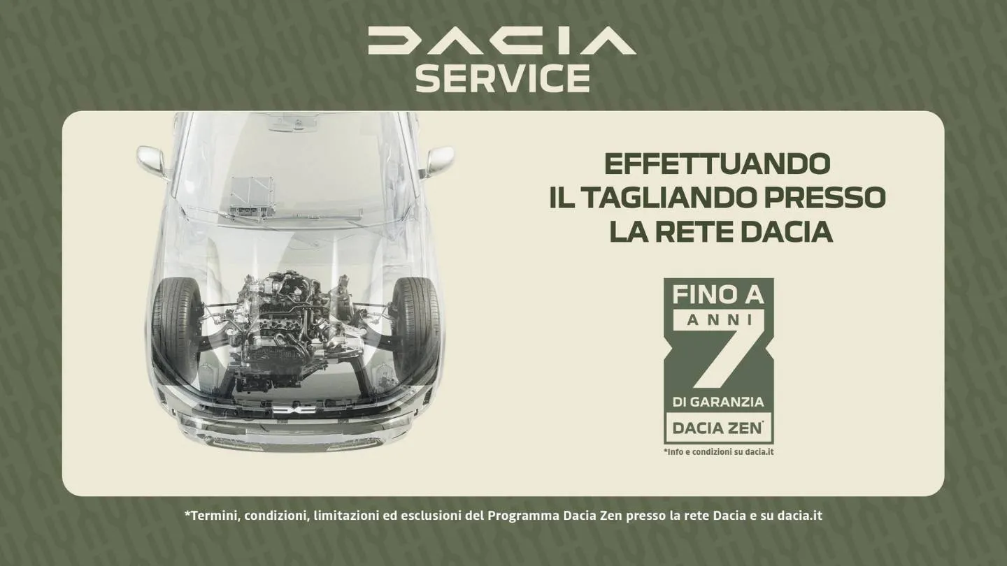 Dacia Zen manutenzione