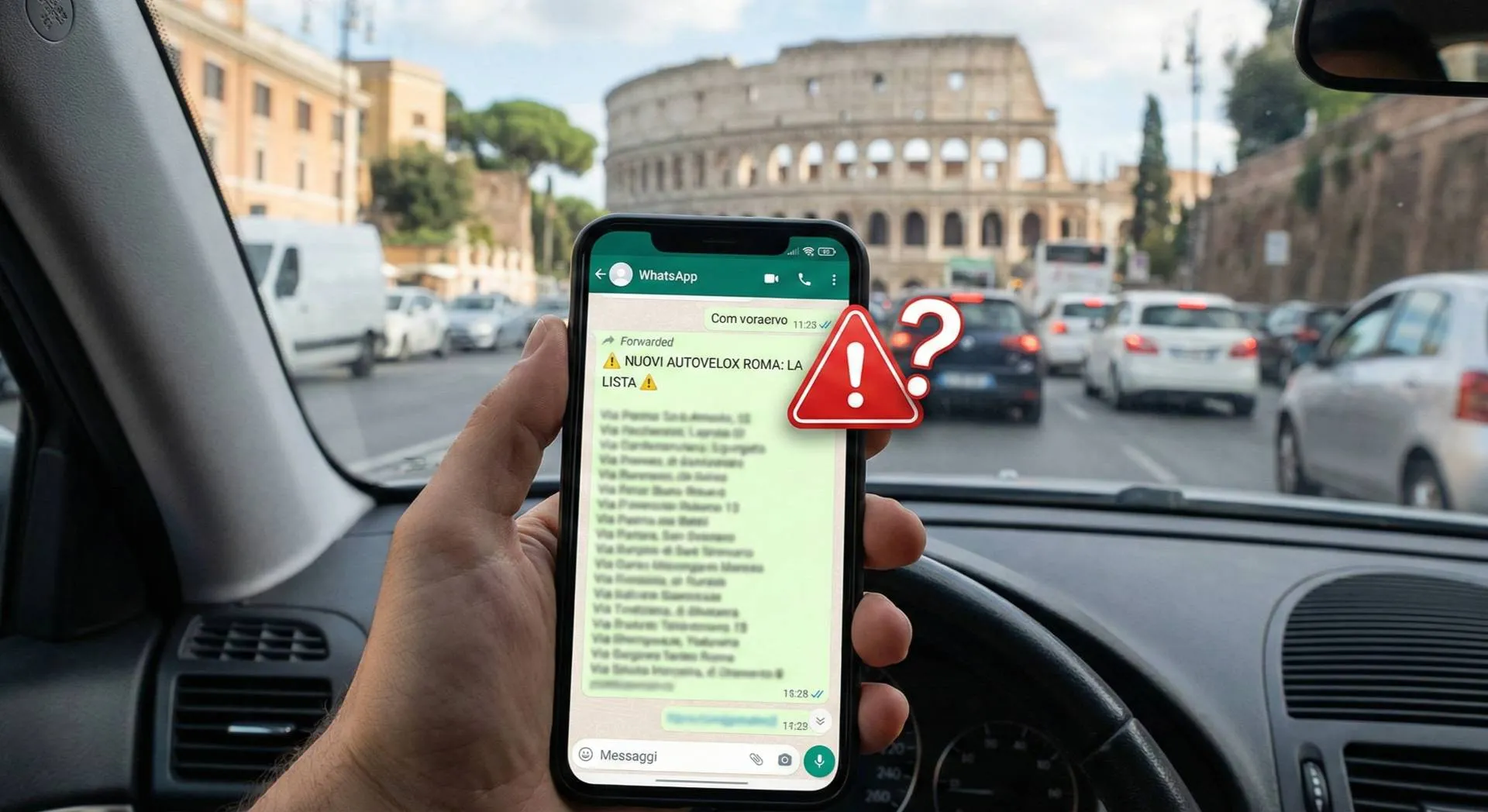 lista-whatsapp autovelox-roma