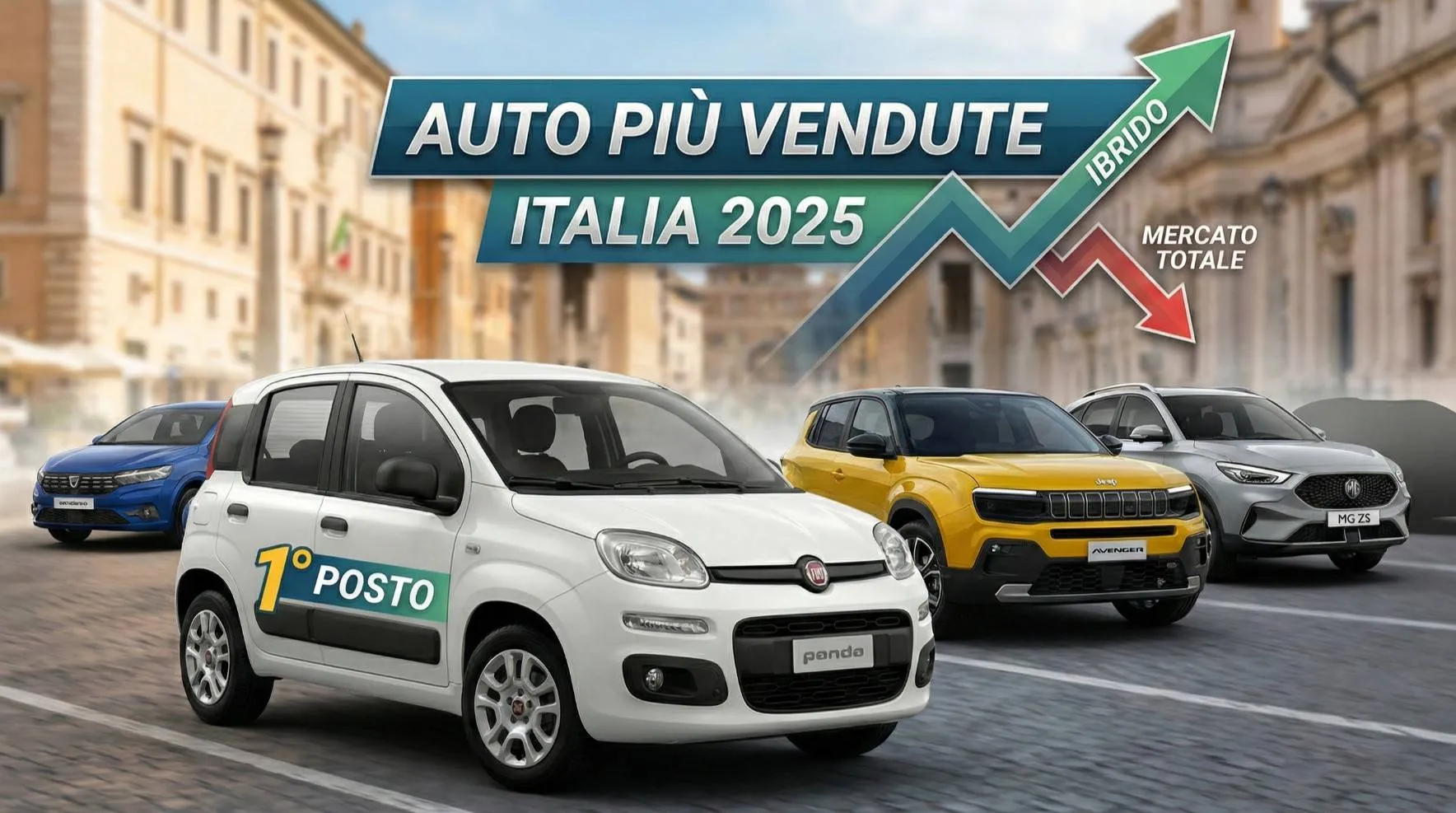 Top 50 modelli italia mercato