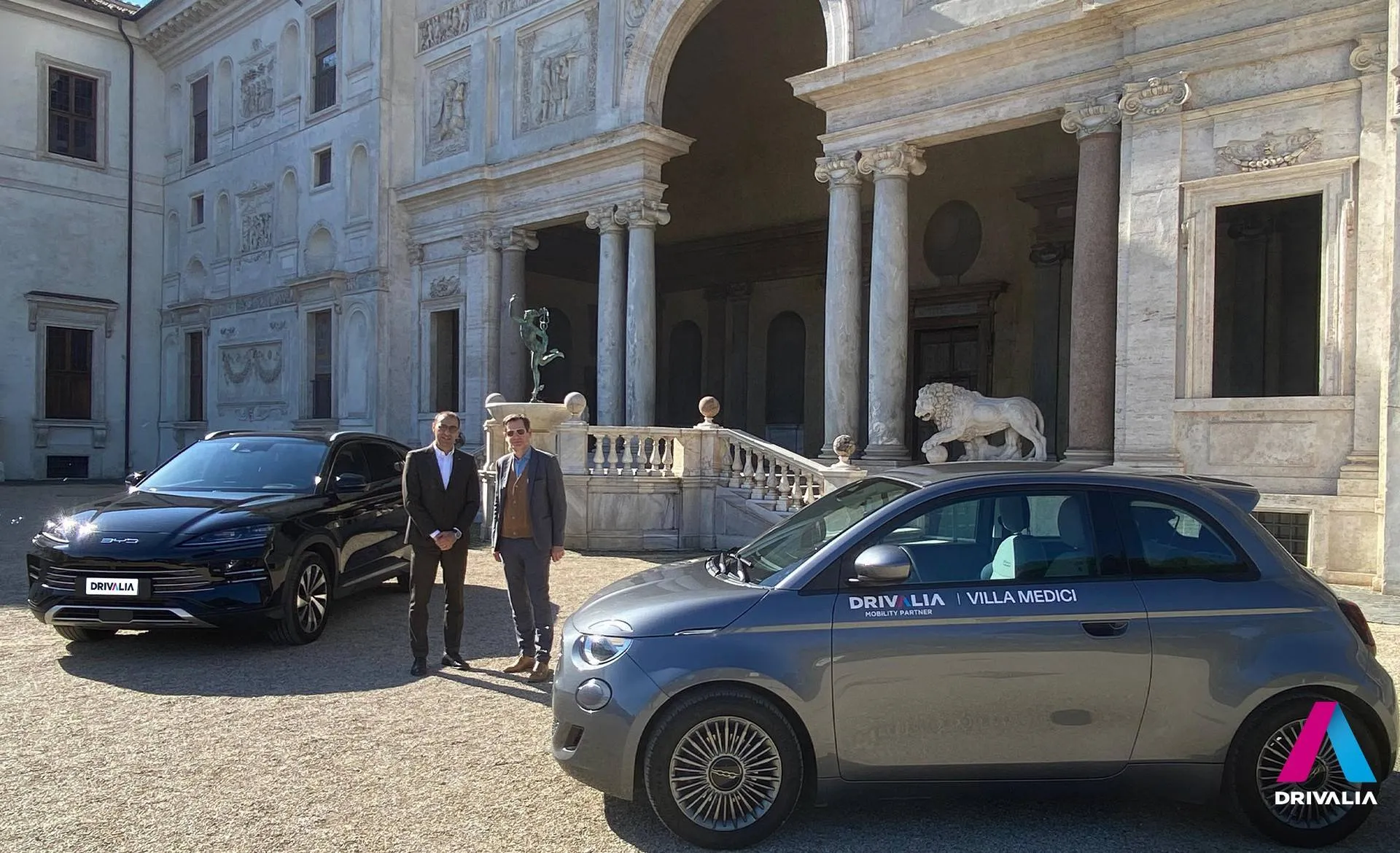 partnership tra drivalia e villa medici