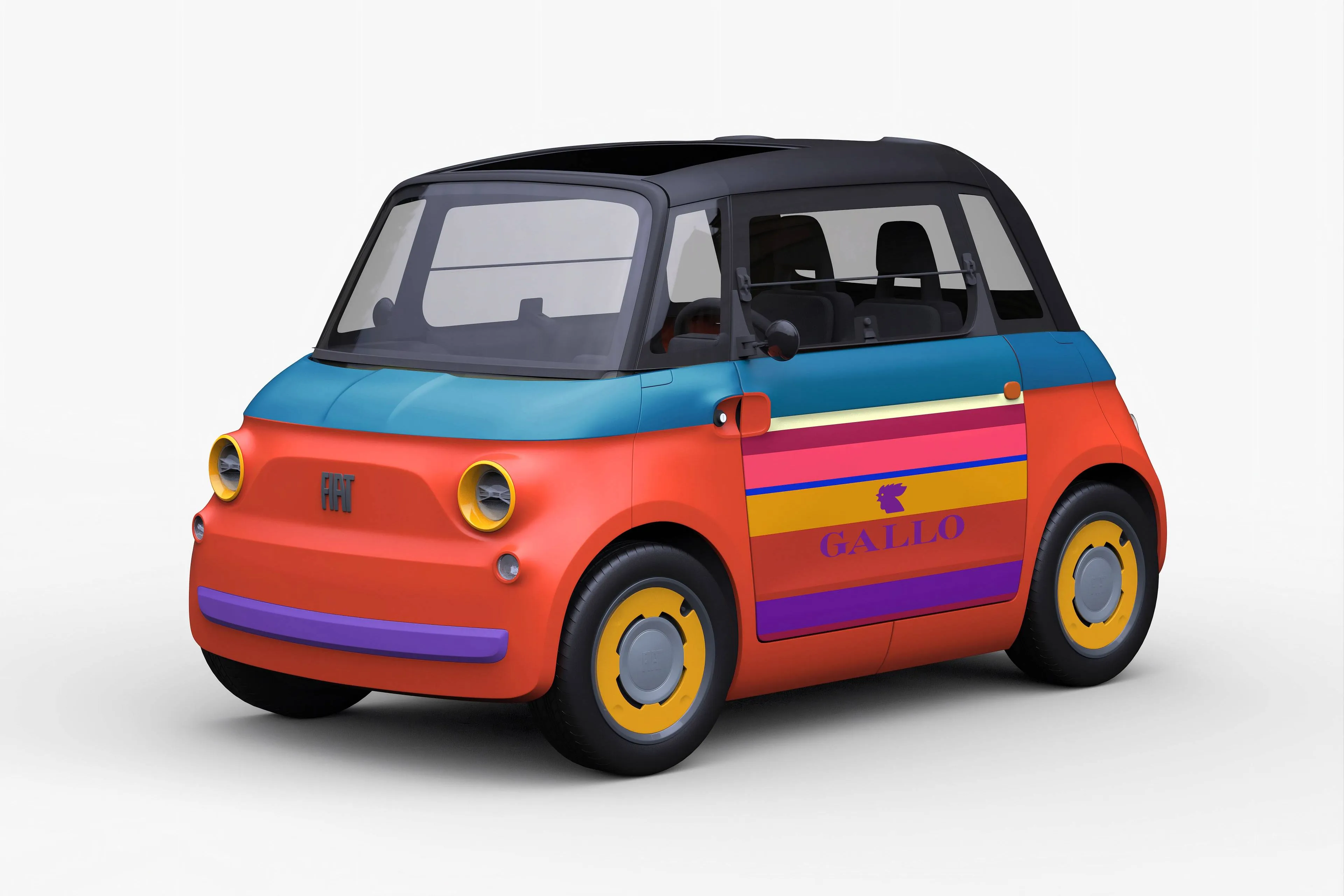 Fiat Topolino edizione speciale Gallo Milano Design week 2026