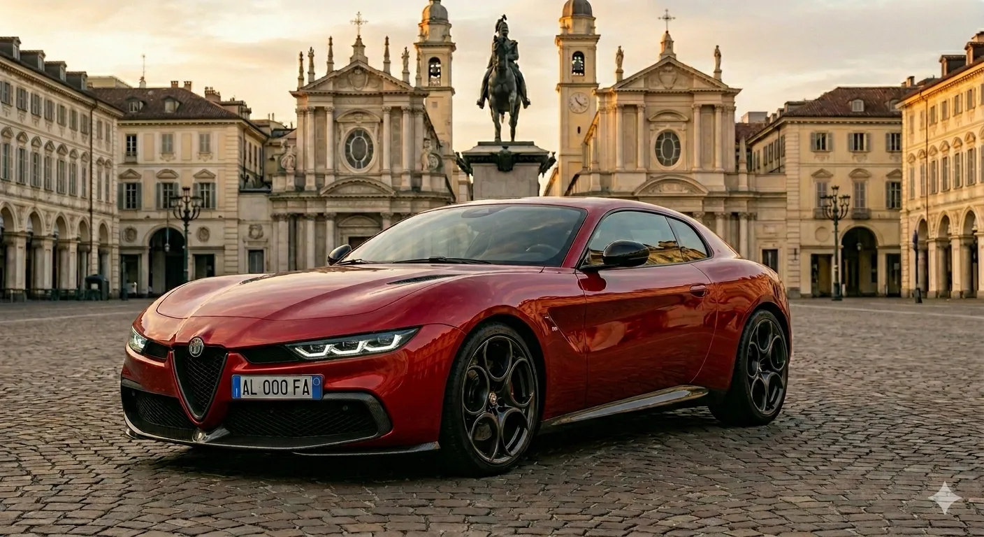 Render di una nuova possibile versione della Alfa Romeo Brera