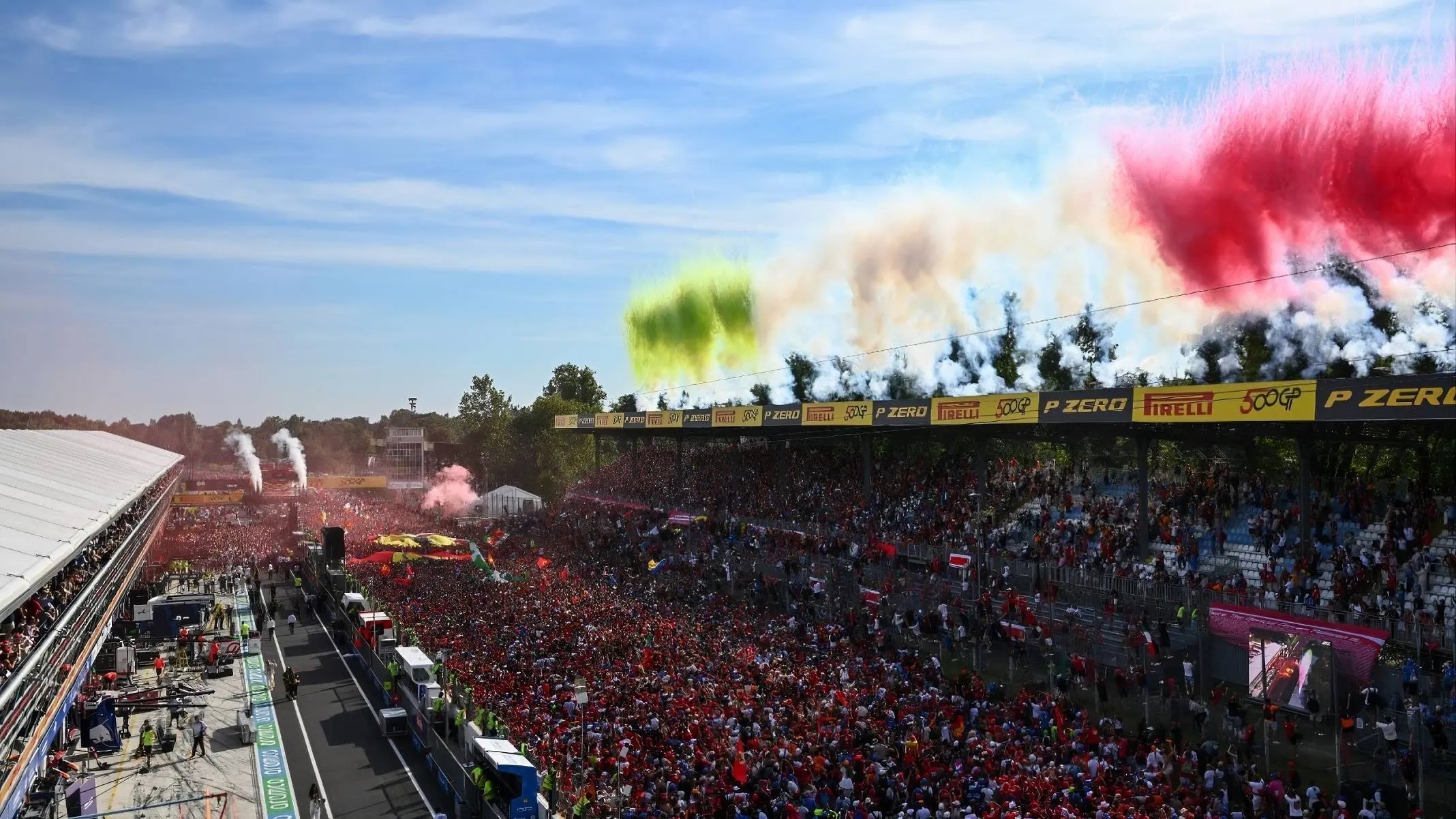 rettilineeo di monza formula 1
