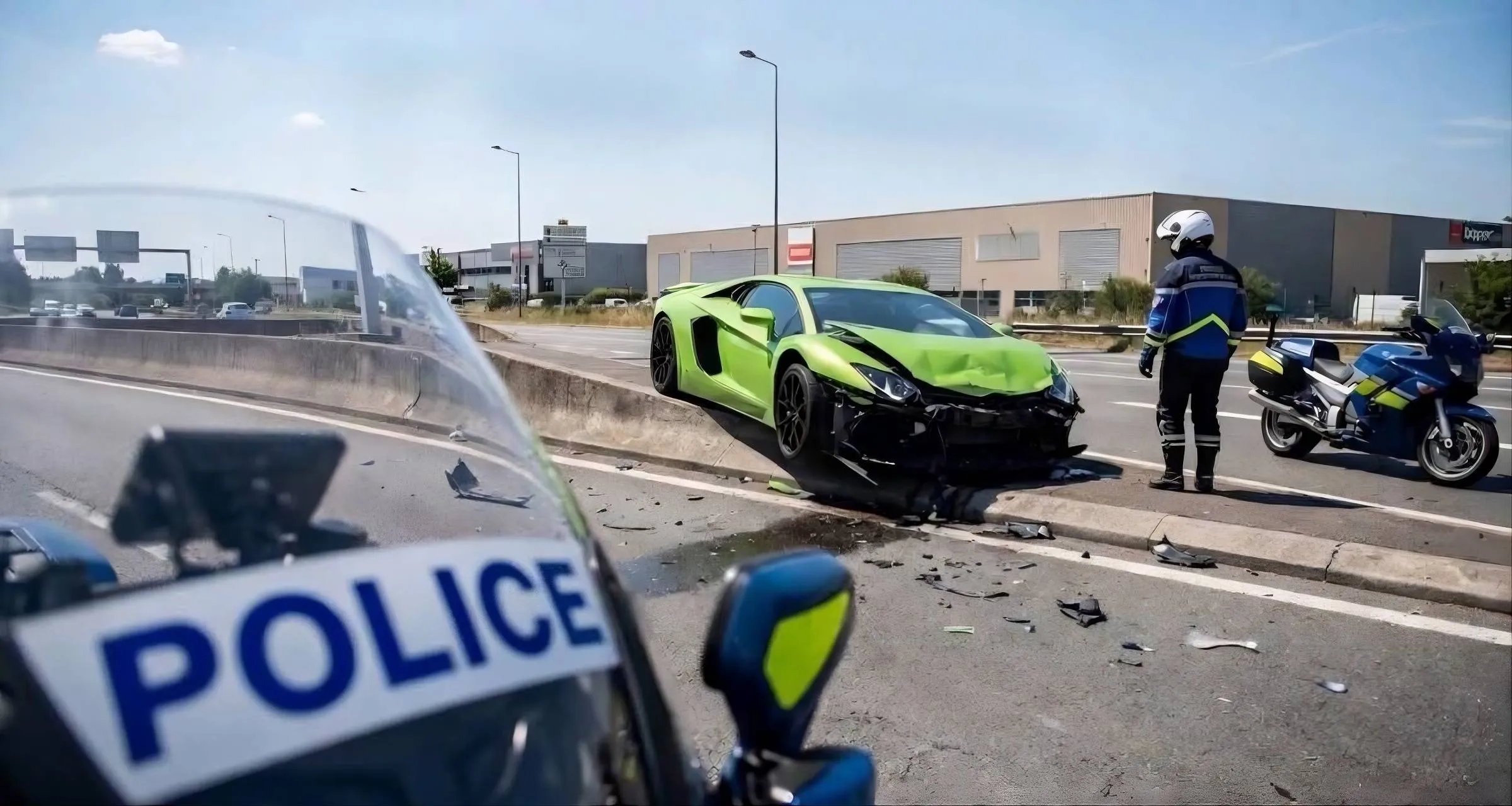 il-loue-une-lamborghini-pour-le-week-end-perd-le-contrle-et-s-crase-contre-la-barrire-du-priphrique