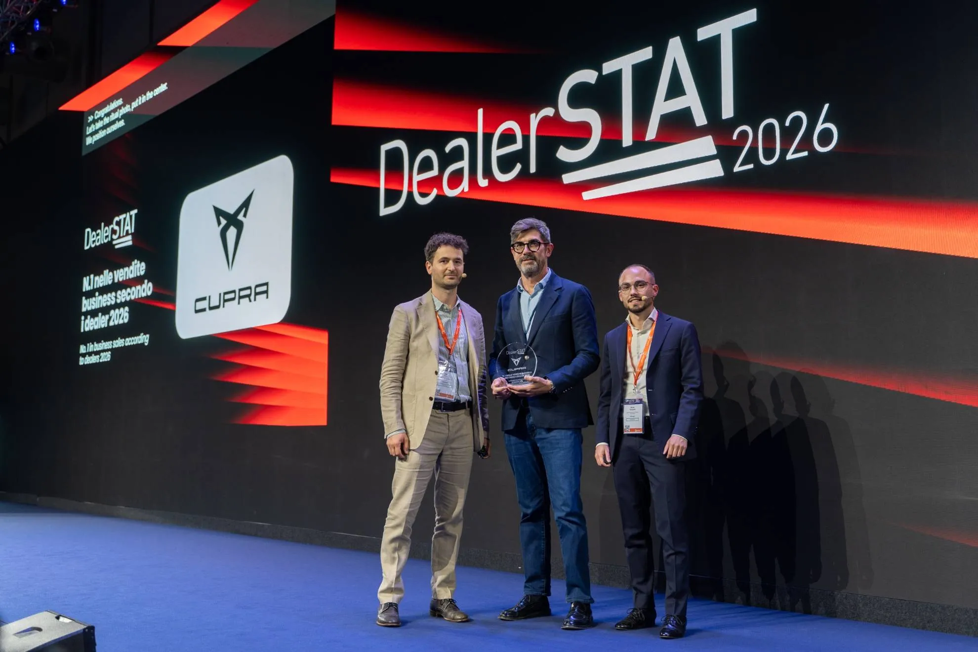 cupra-vianello premiazione al dealerstat