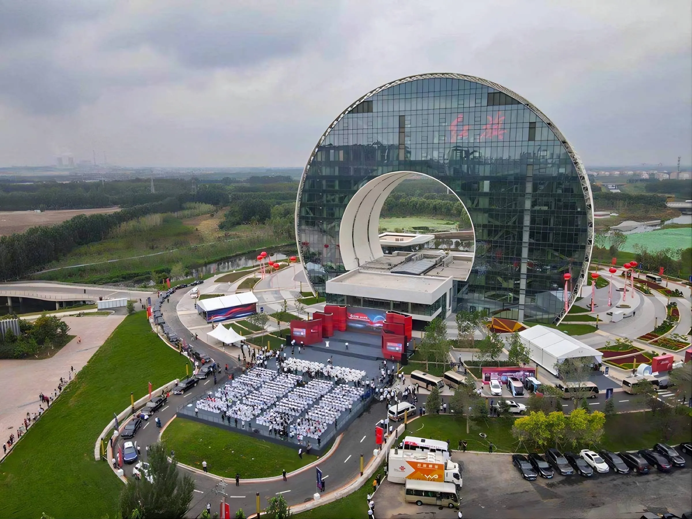 sede Hongqi innovation tower