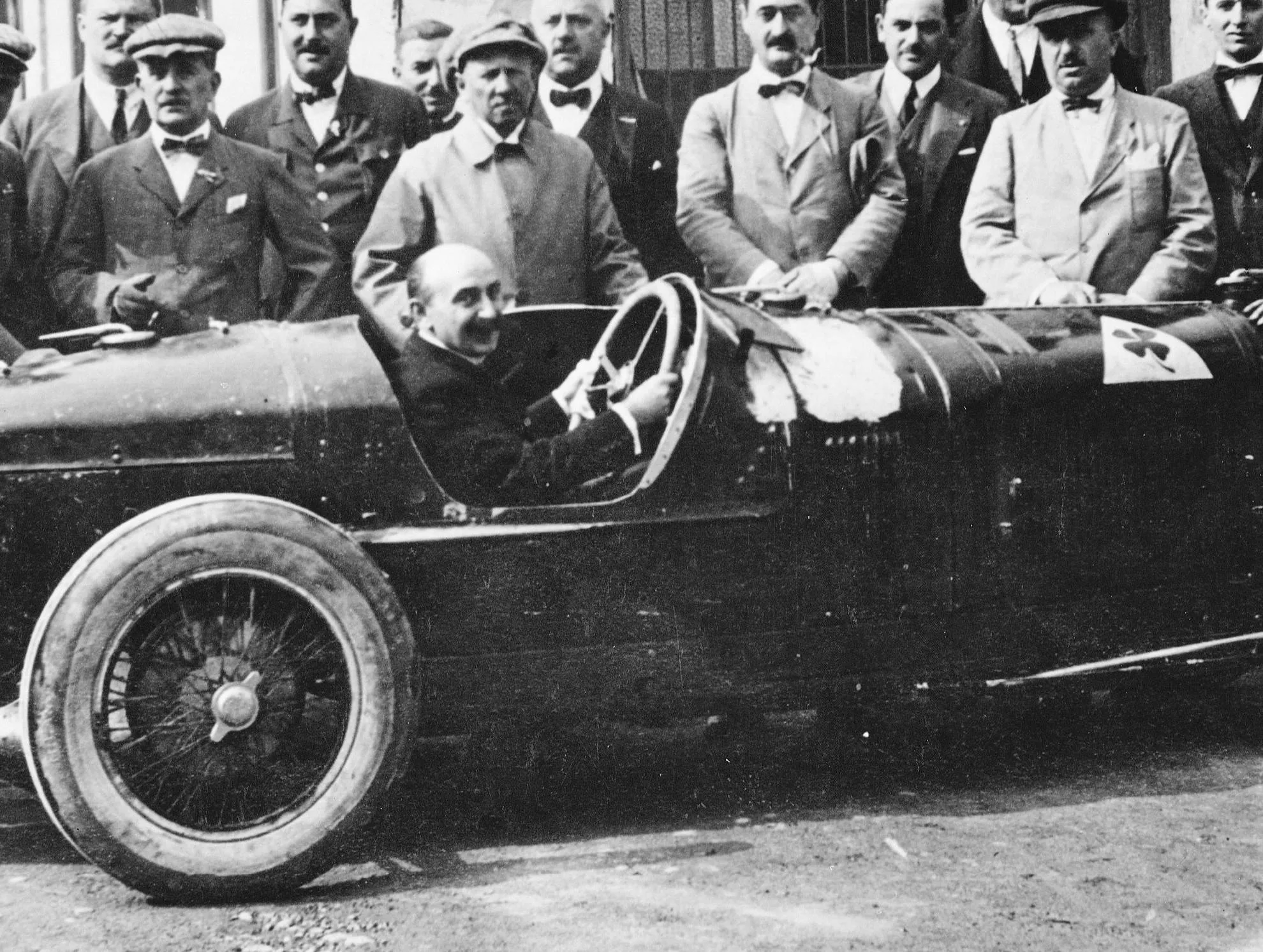 Nicola Romeo su Alfa Romeo P2