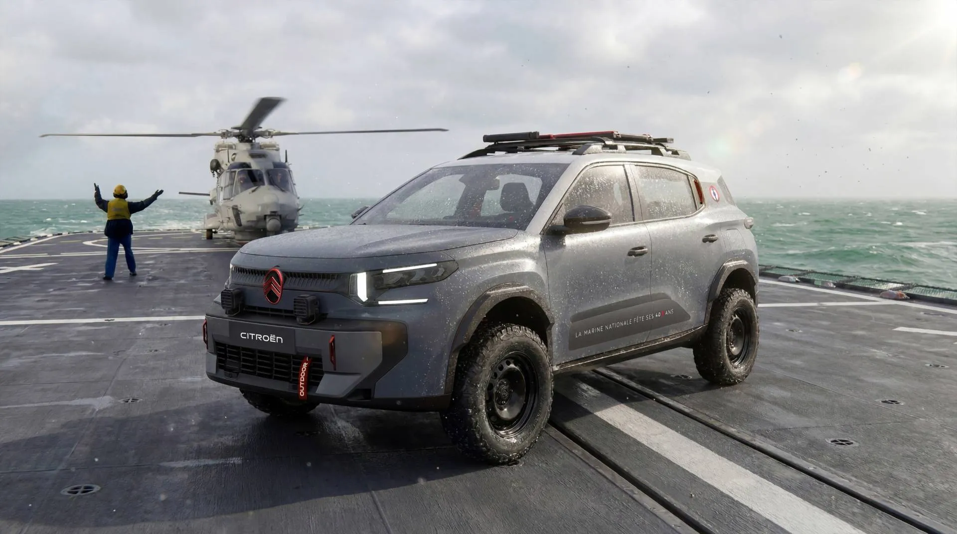 Citroen C3 Aircross Marine Nationale