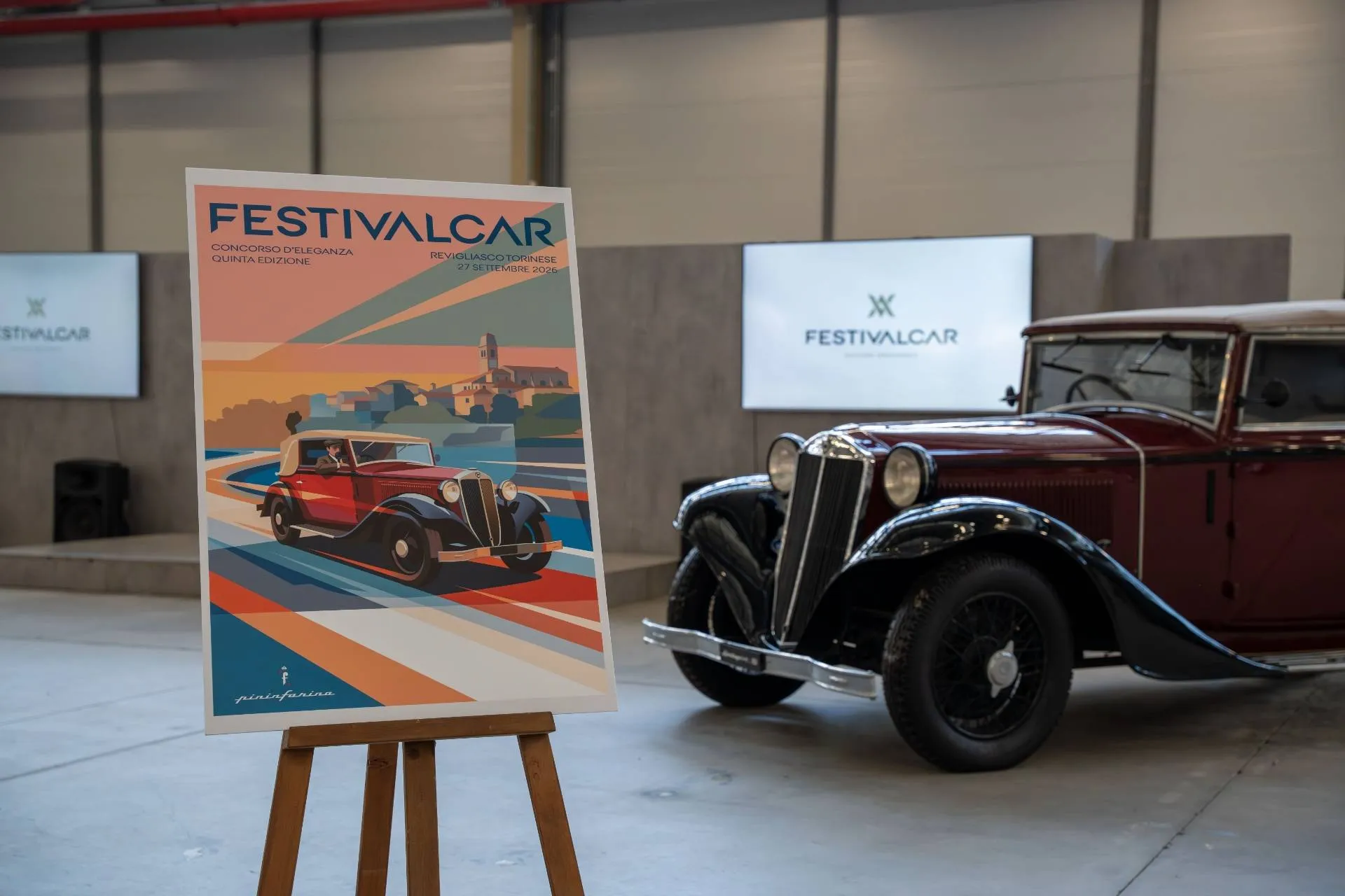 Locandina Festival Car 2026 e lancia  artena presente in locandina