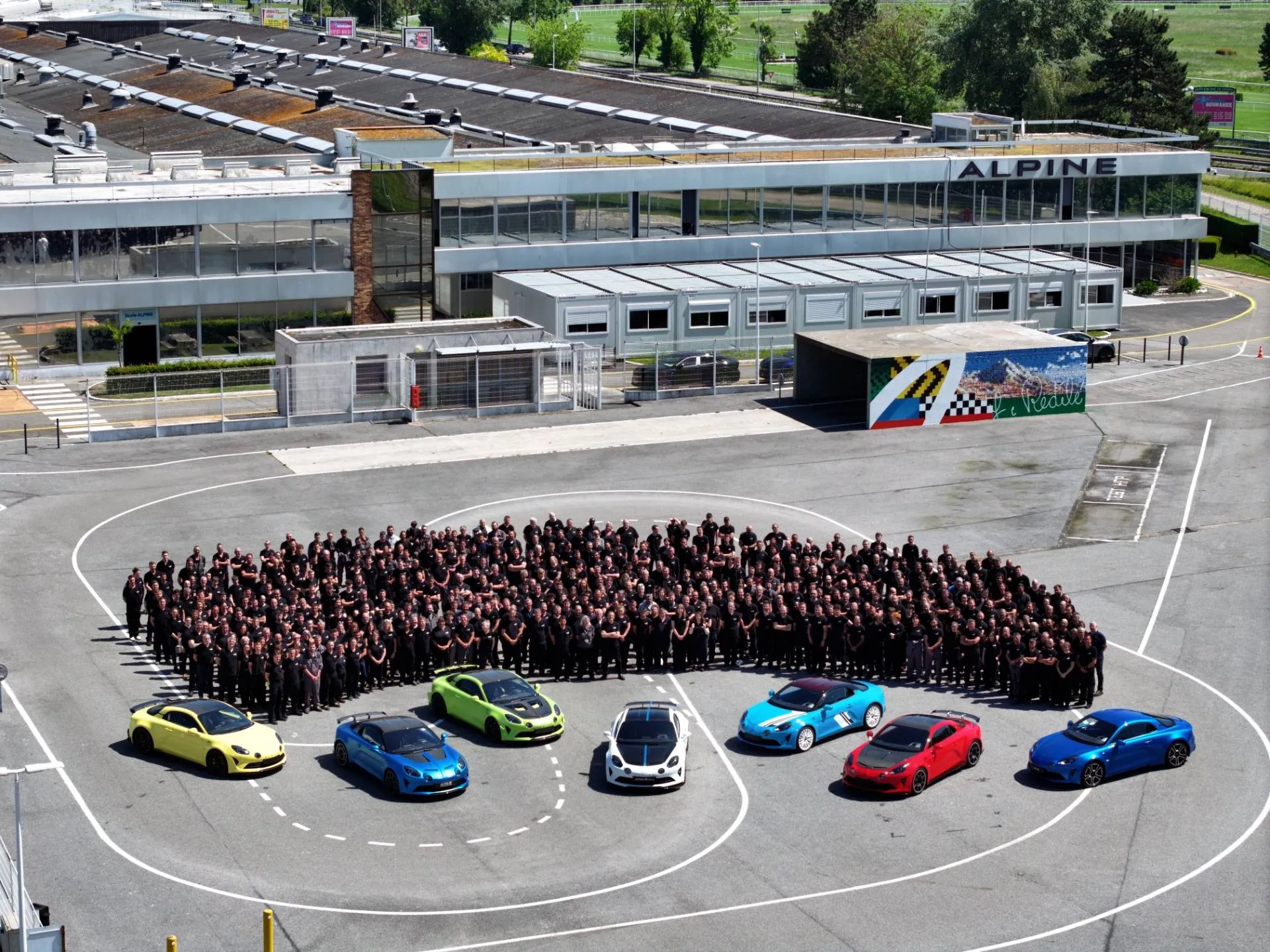 Alpine_A110 dieppe tutta la gamma che esce di produzione