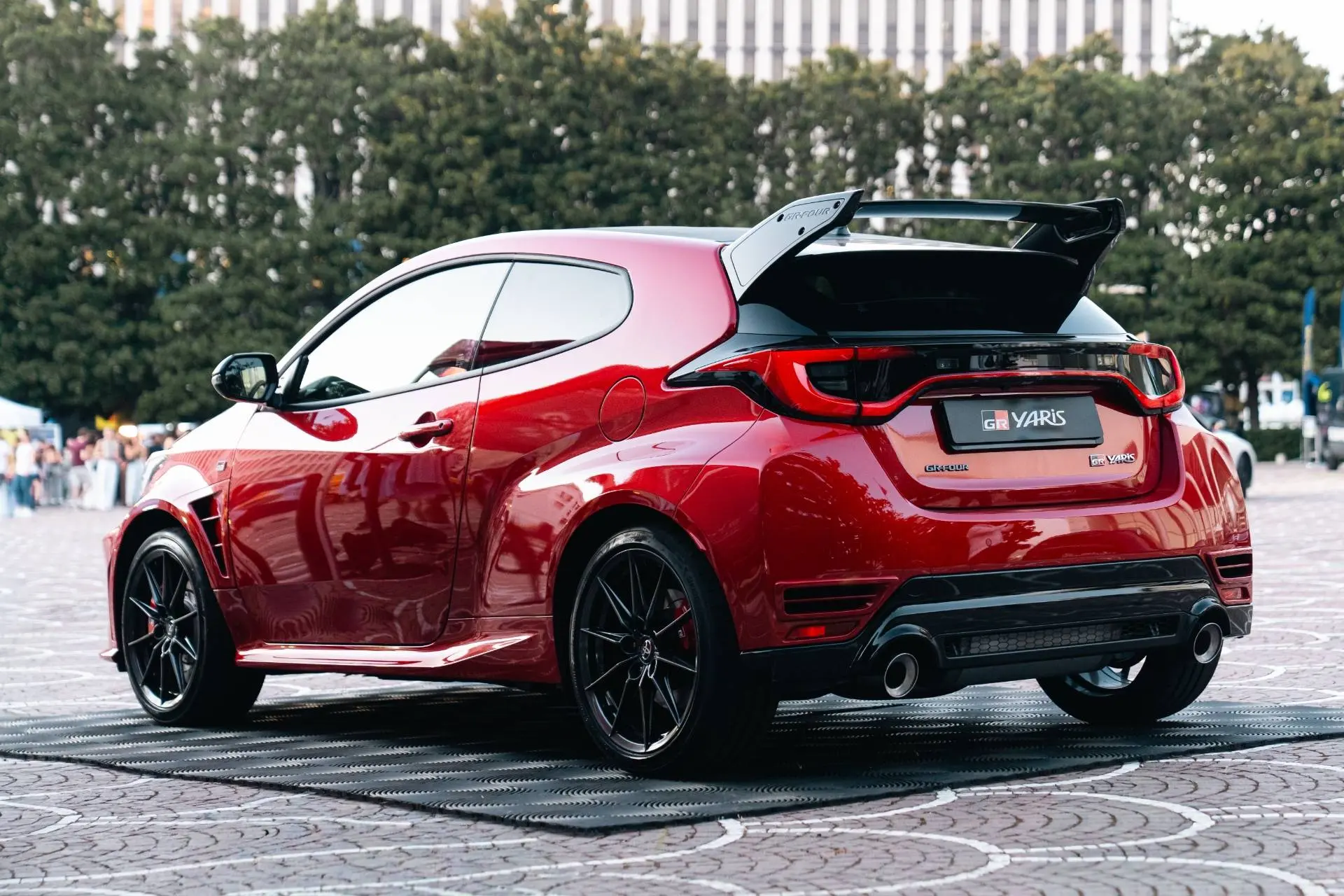 GR Yaris 2026 posteriore