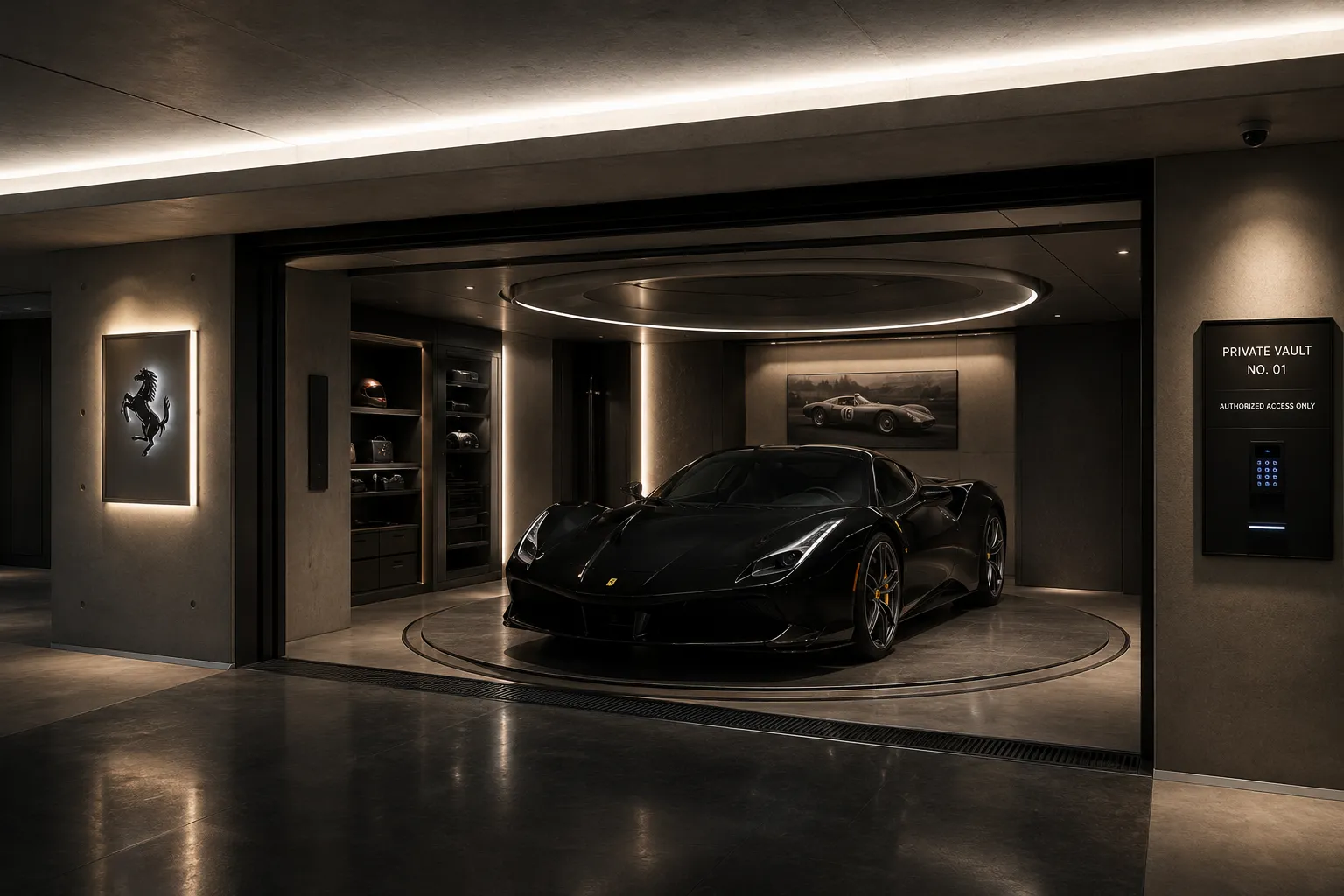 duurste parkeerplek op aarde ferrari