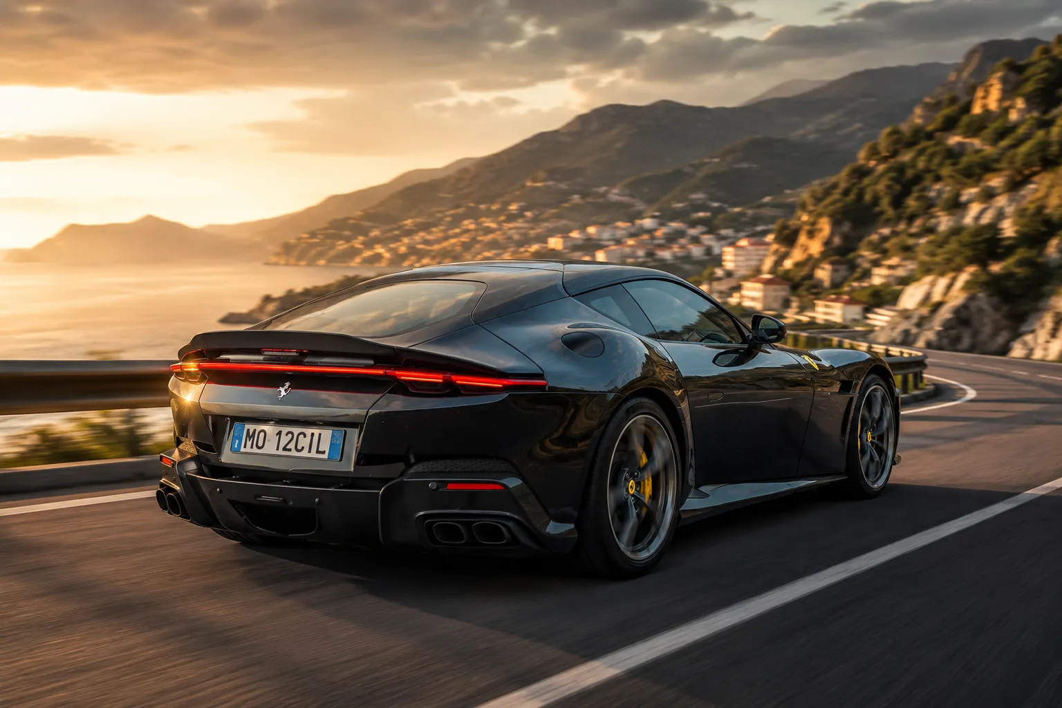 GESPOT: Ferrari 12Cilindri Versione Speciale met ducktail spoiler