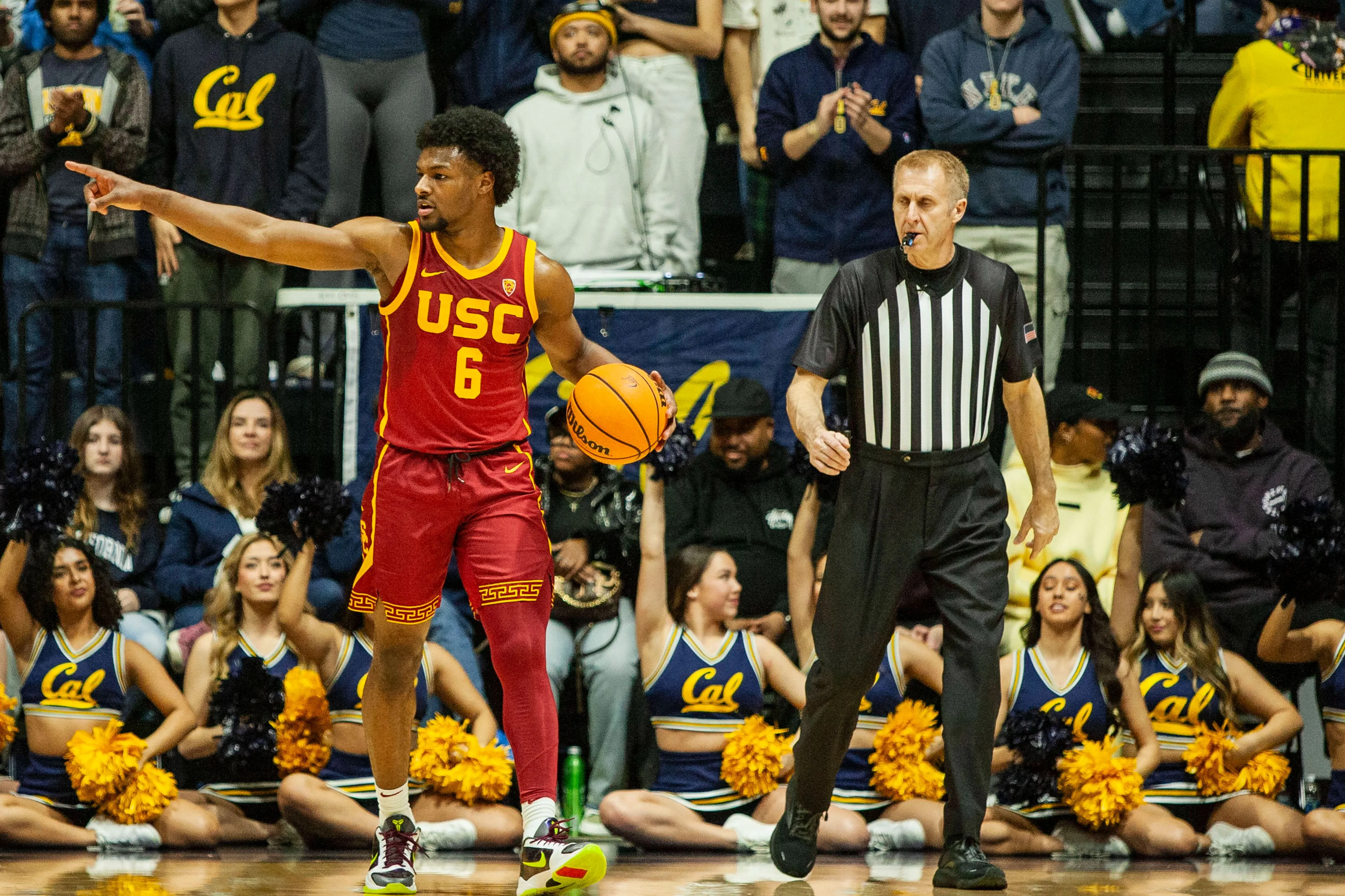 Análisis: Los números de Bronny James en USC que hacen que no parezca preparado para la NBA