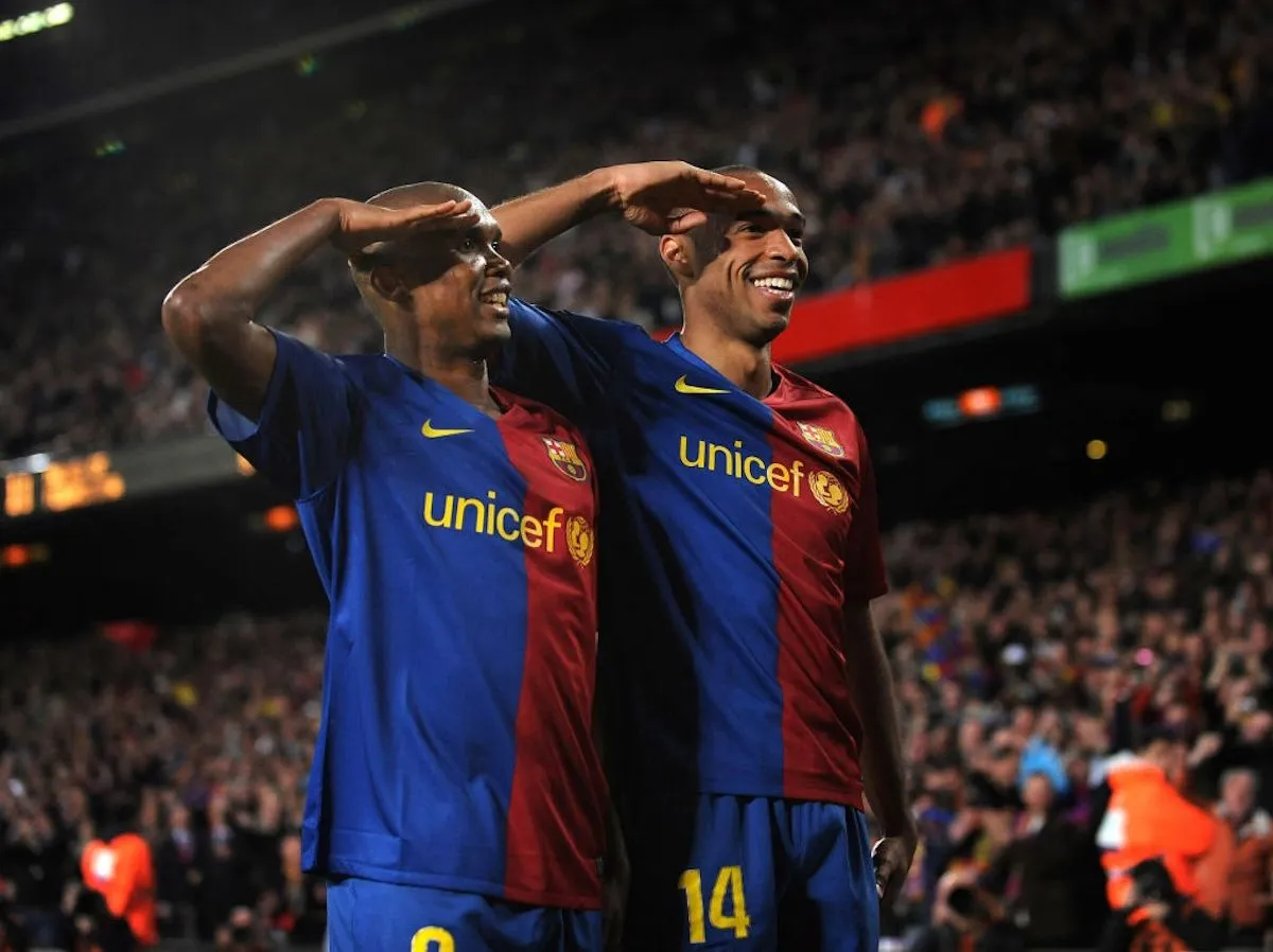 samuel etoo thierry henry