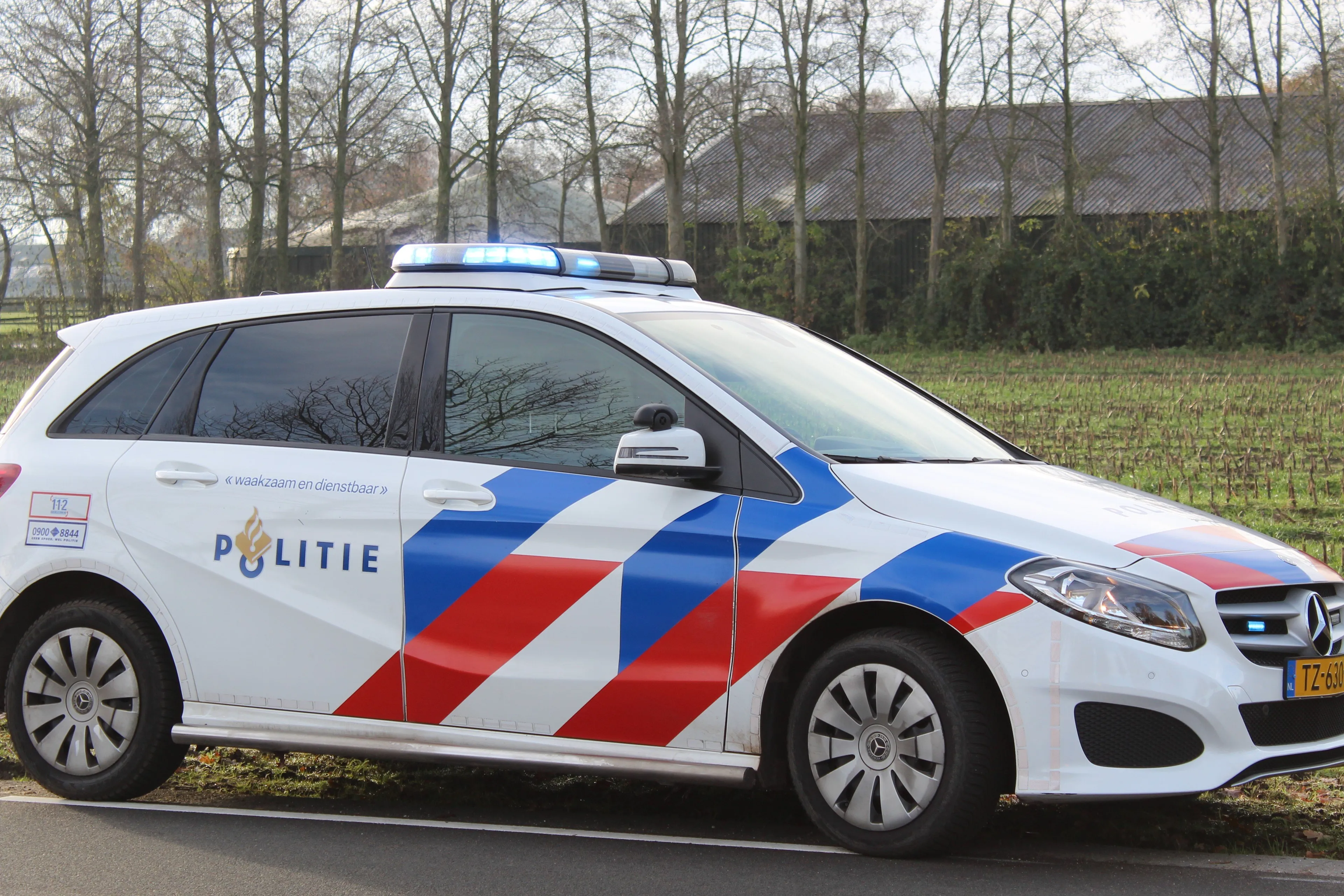 politie lunteren foto chris ouboter