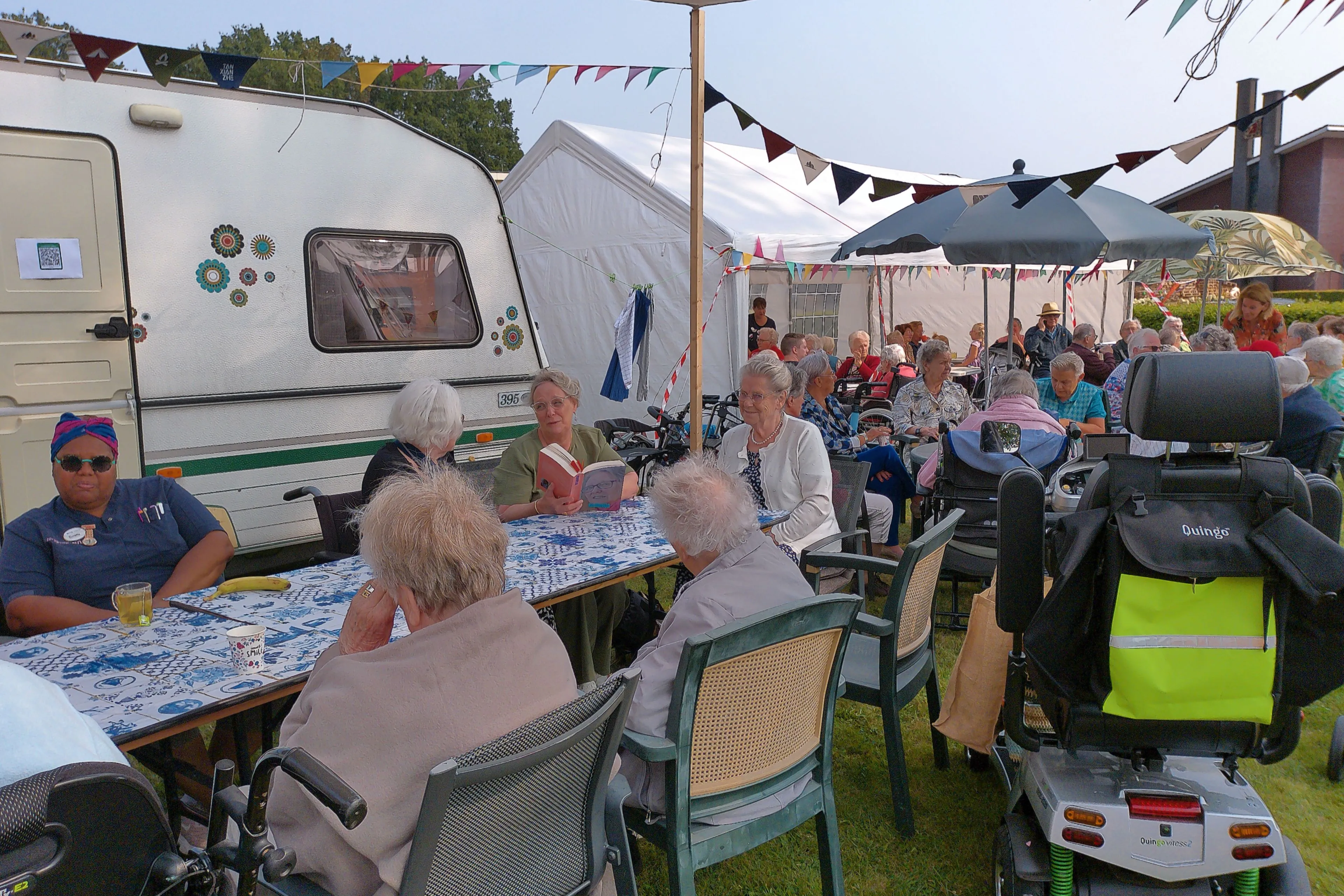 voorlezen bij camping nieuw avondrust voorthuizen