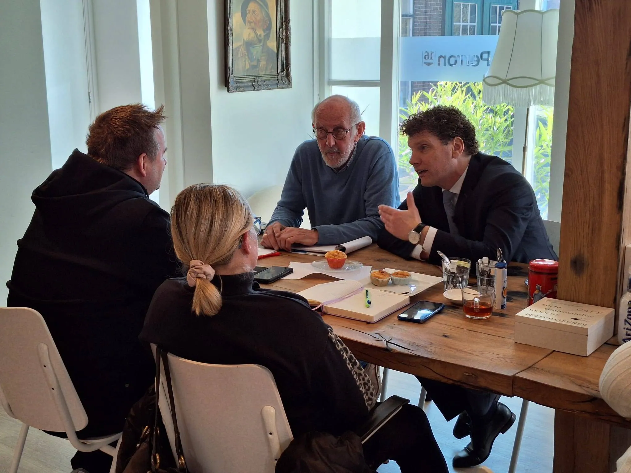 taalcafe burgemeester
