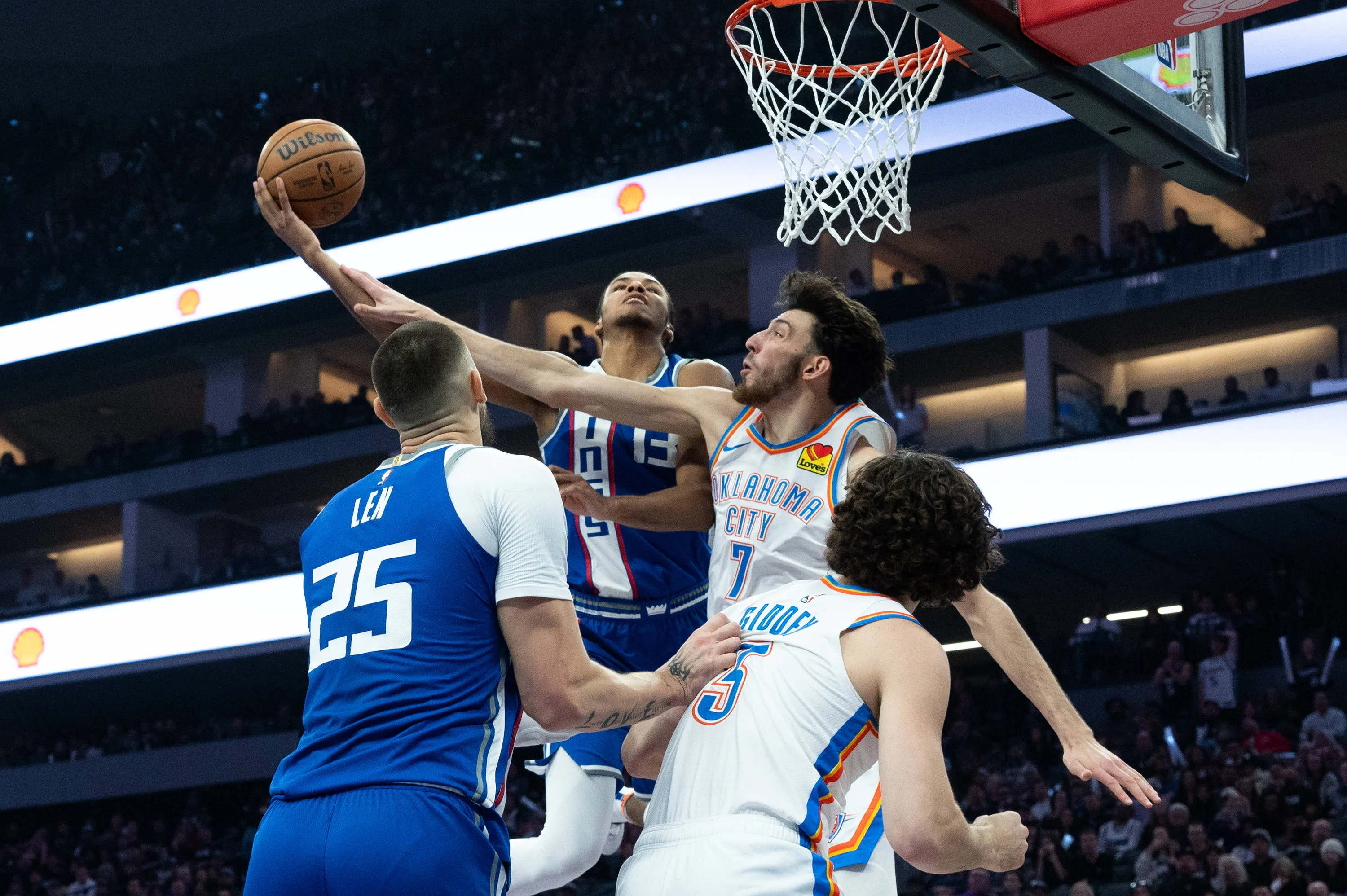 VIDEO: Chet Holmgren hits a three in Victor Wembanyama's face!