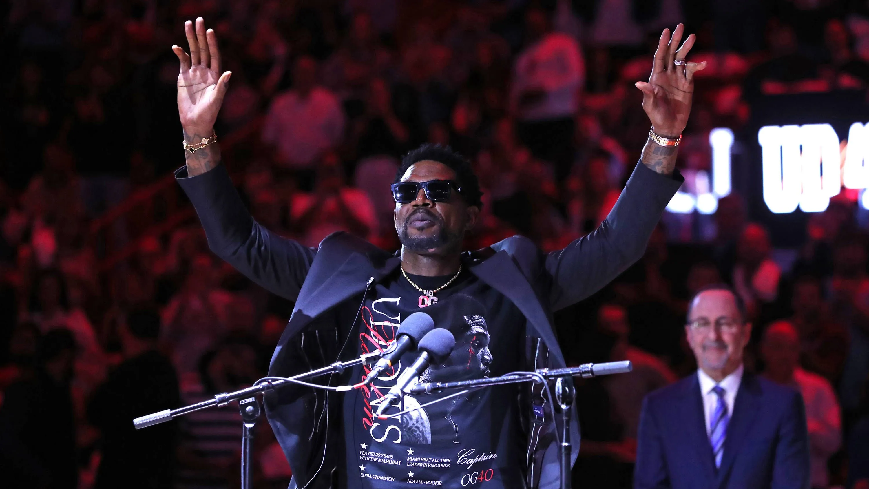 Miami Heat retires no. 40 jersey to honour retiring Udonis Haslem