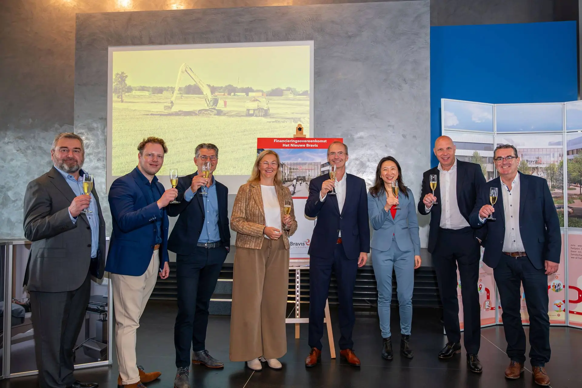 Ondertekening financieringsovereenkomst nieuwbouw Bravis