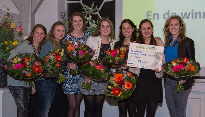 sportprijs sportteam senioren