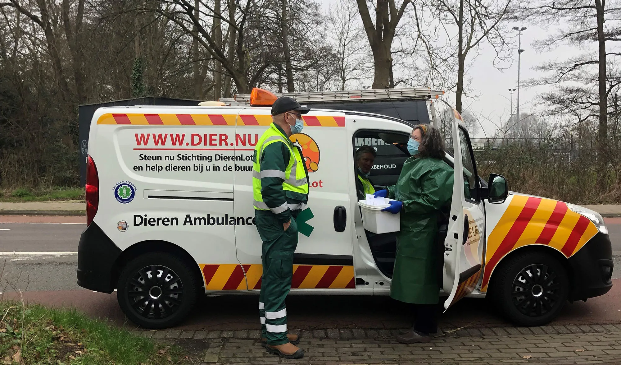 vogelhospitaal uitrusting vogelgriep foto vogelhospitaal haarlem en omgeving