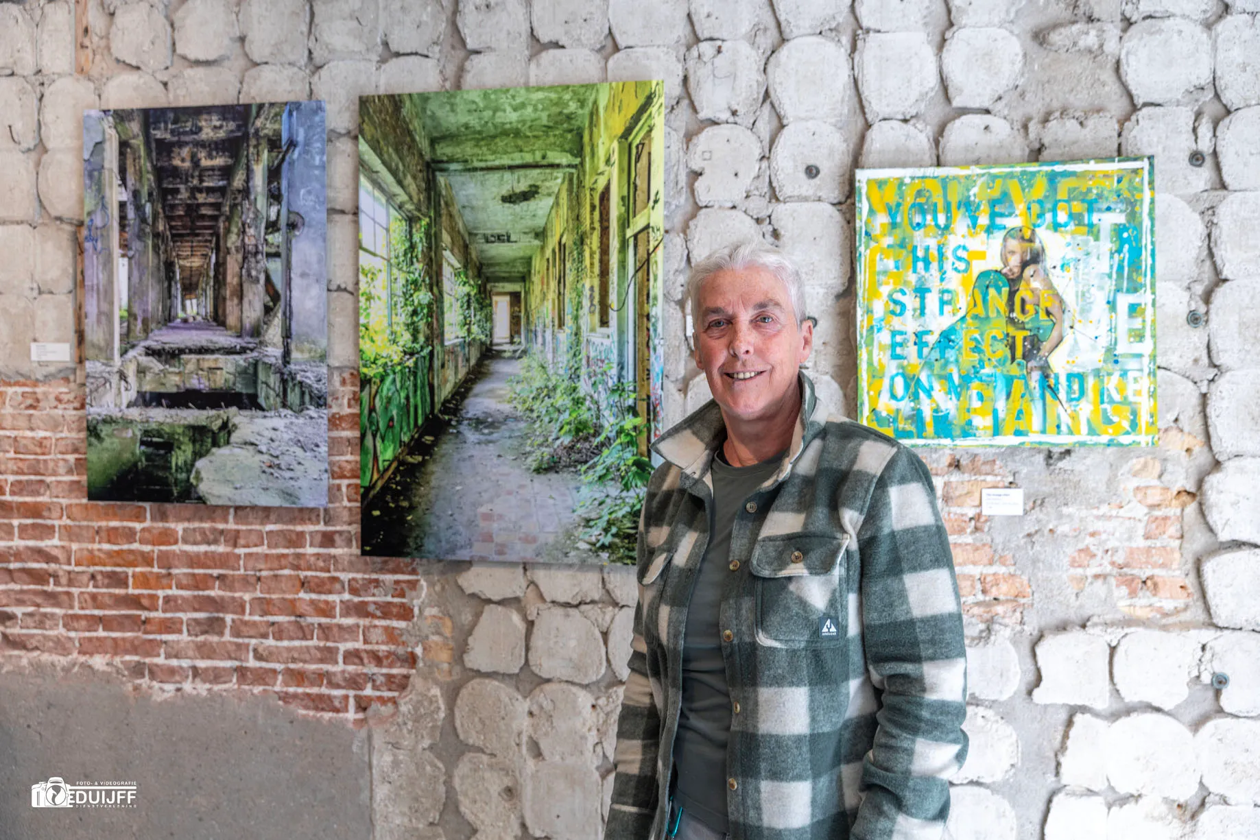 kunstenaar muur art