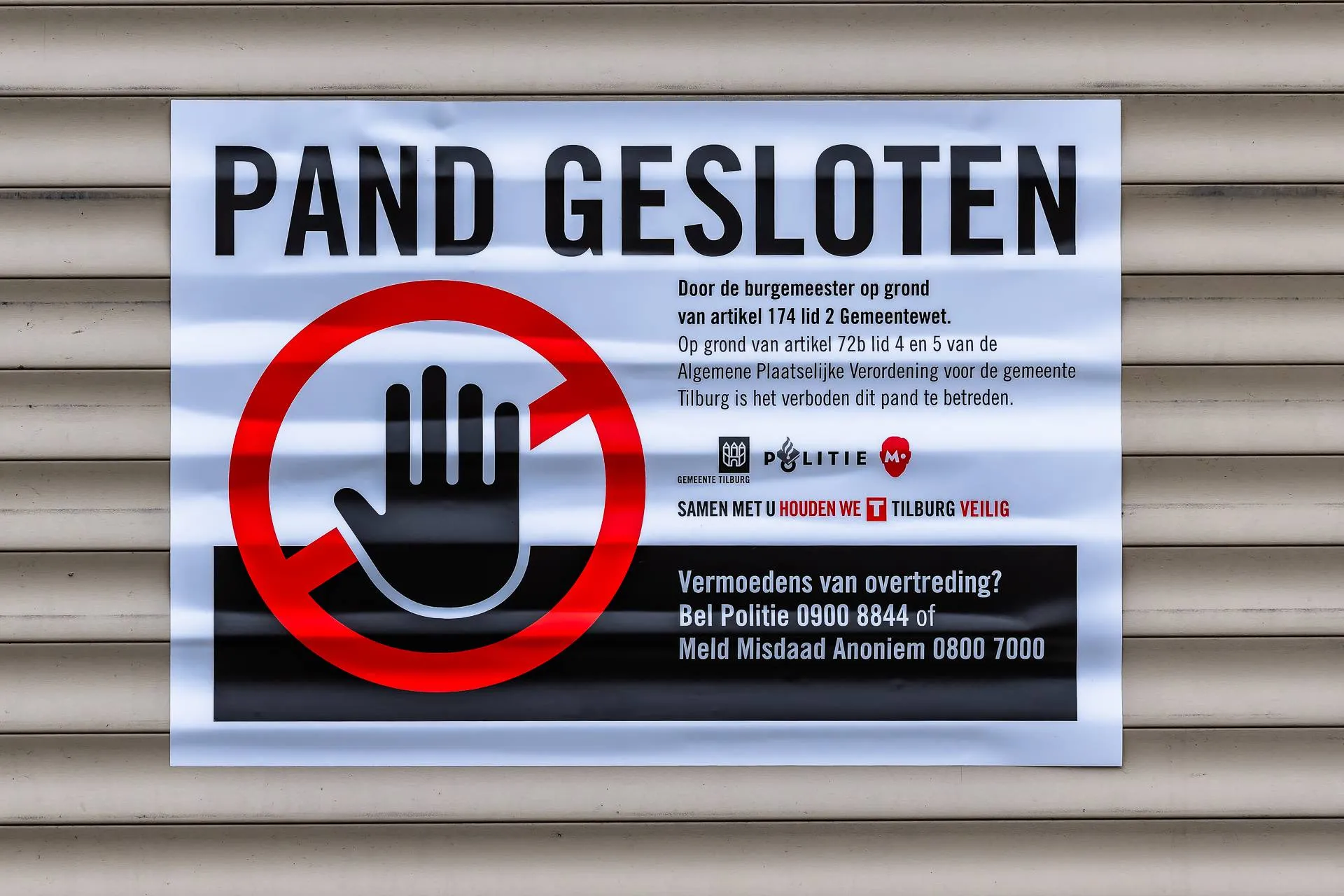 Café ’t Uilennest in Tilburg per direct gesloten door gemeente